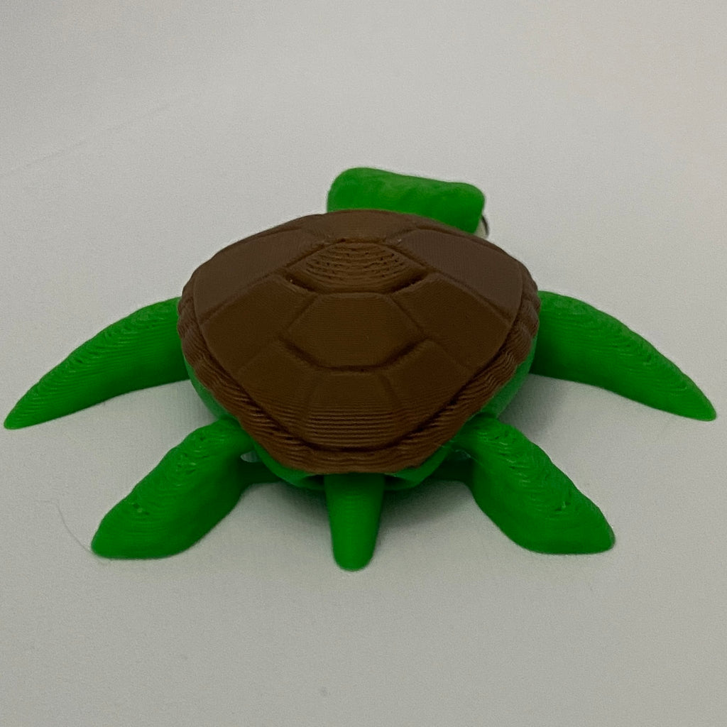 Silent Sea turtle - 3D Printed Fidget Desk Buddy