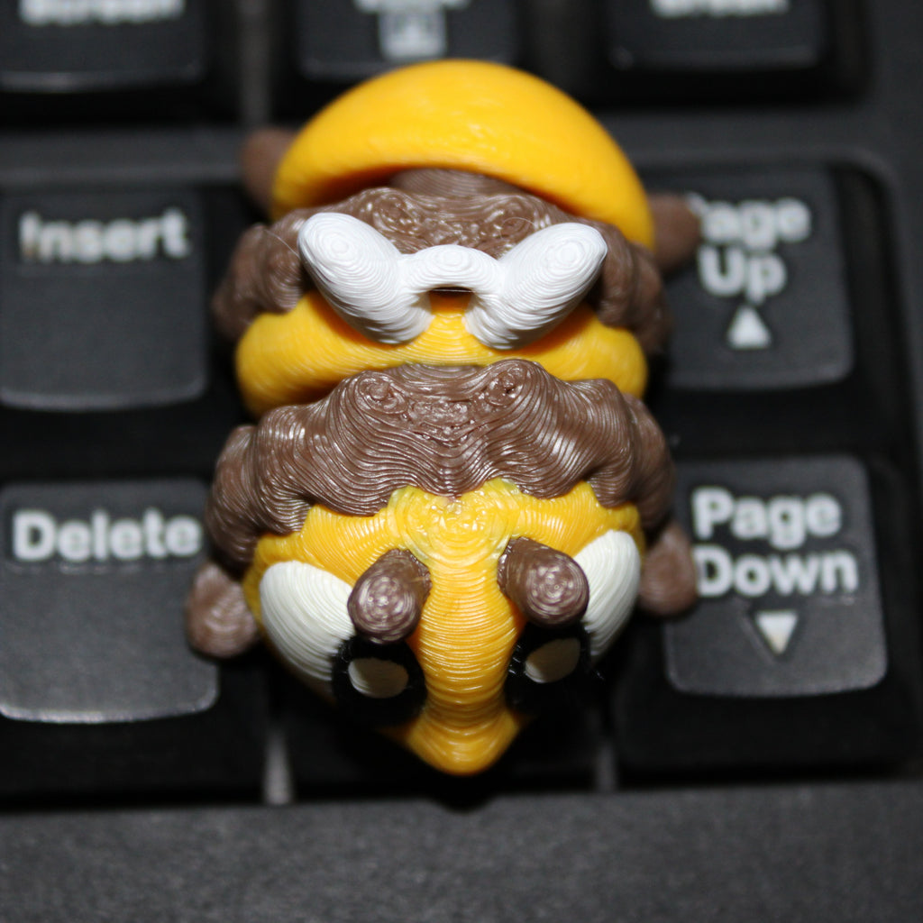 Baby Bumblebees & Beehive Display- 3d printed desk companion (with or without bumblebees)