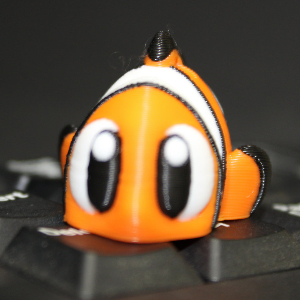 Anxious Clownfish fidget- 3d printed desk buddy