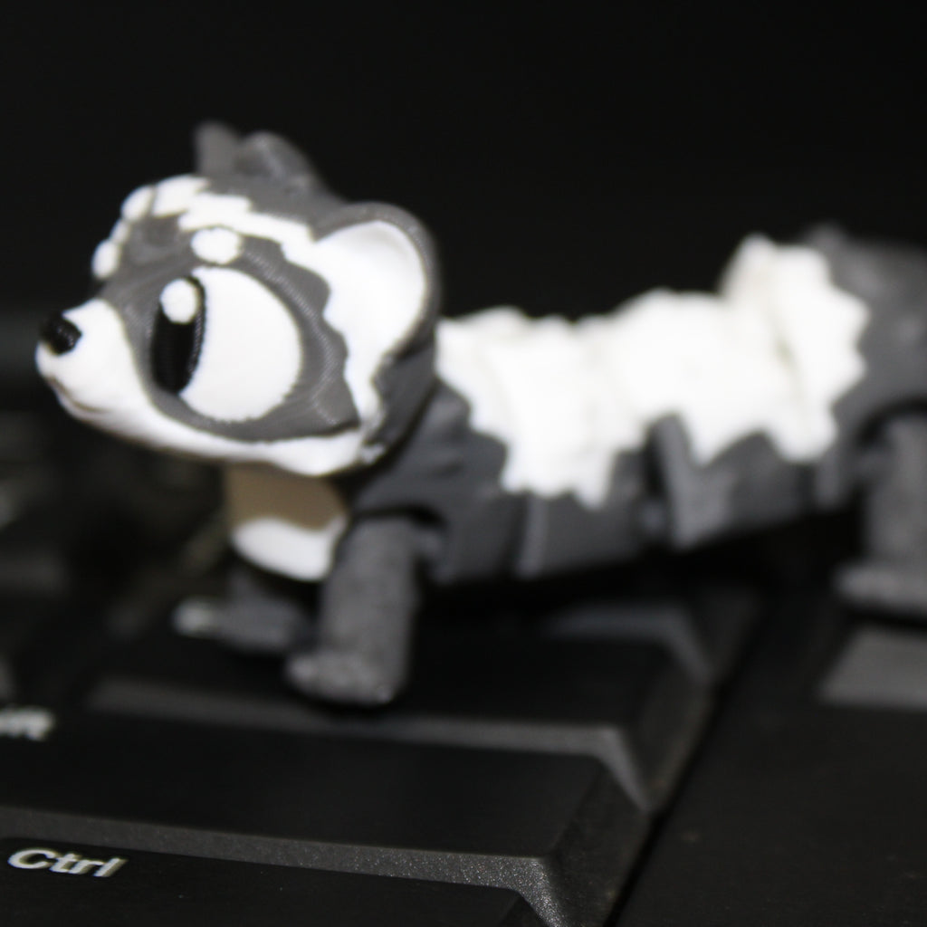 Feisty Ferret Fidget- 3d printed desk buddy