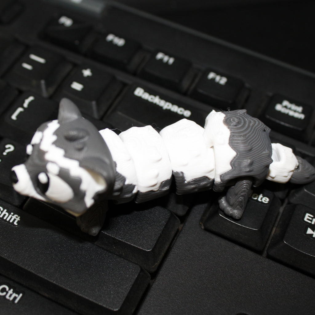 Feisty Ferret Fidget- 3d printed desk buddy