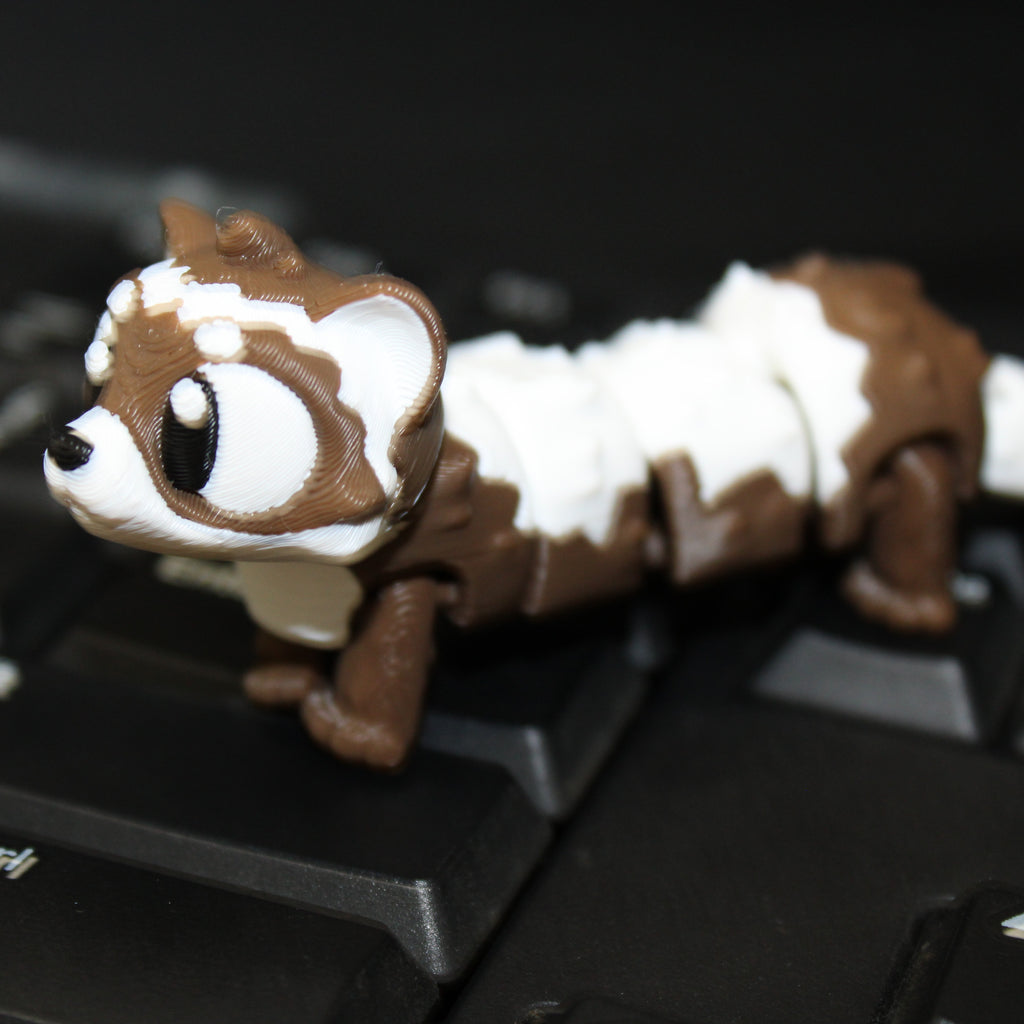 Feisty Ferret Fidget- 3d printed desk buddy