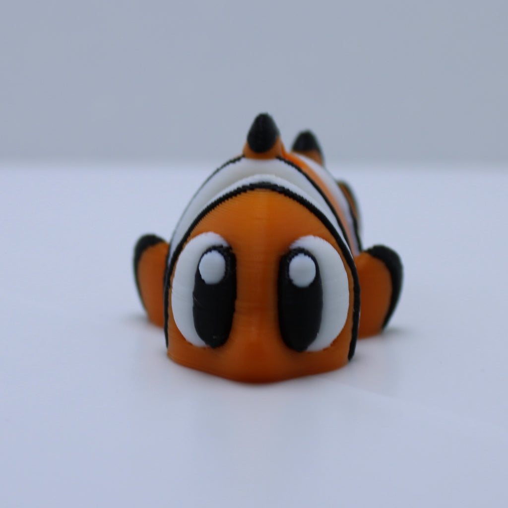 Anxious Clownfish fidget- 3d printed desk buddy