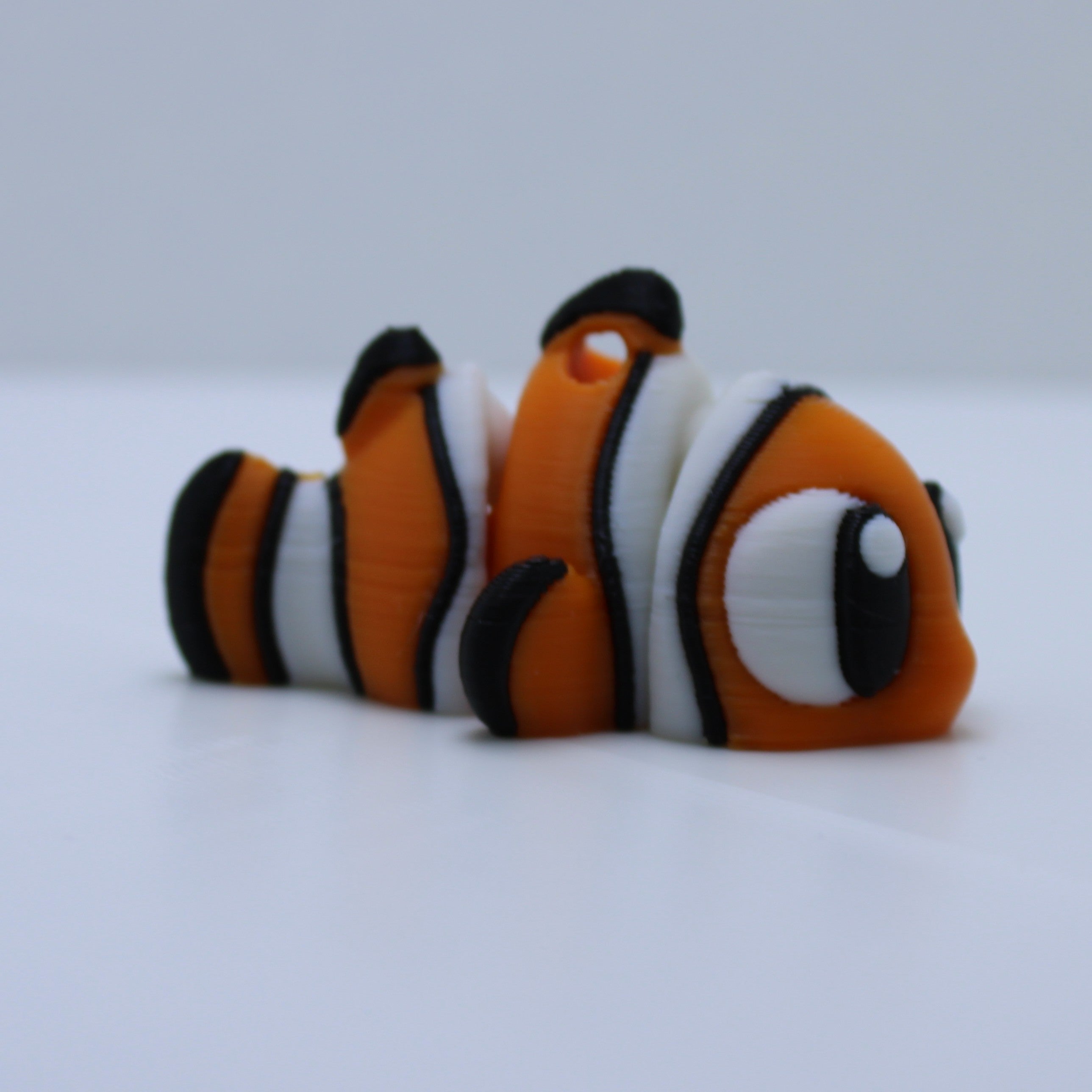 Anxious Clownfish fidget- 3d printed desk buddy