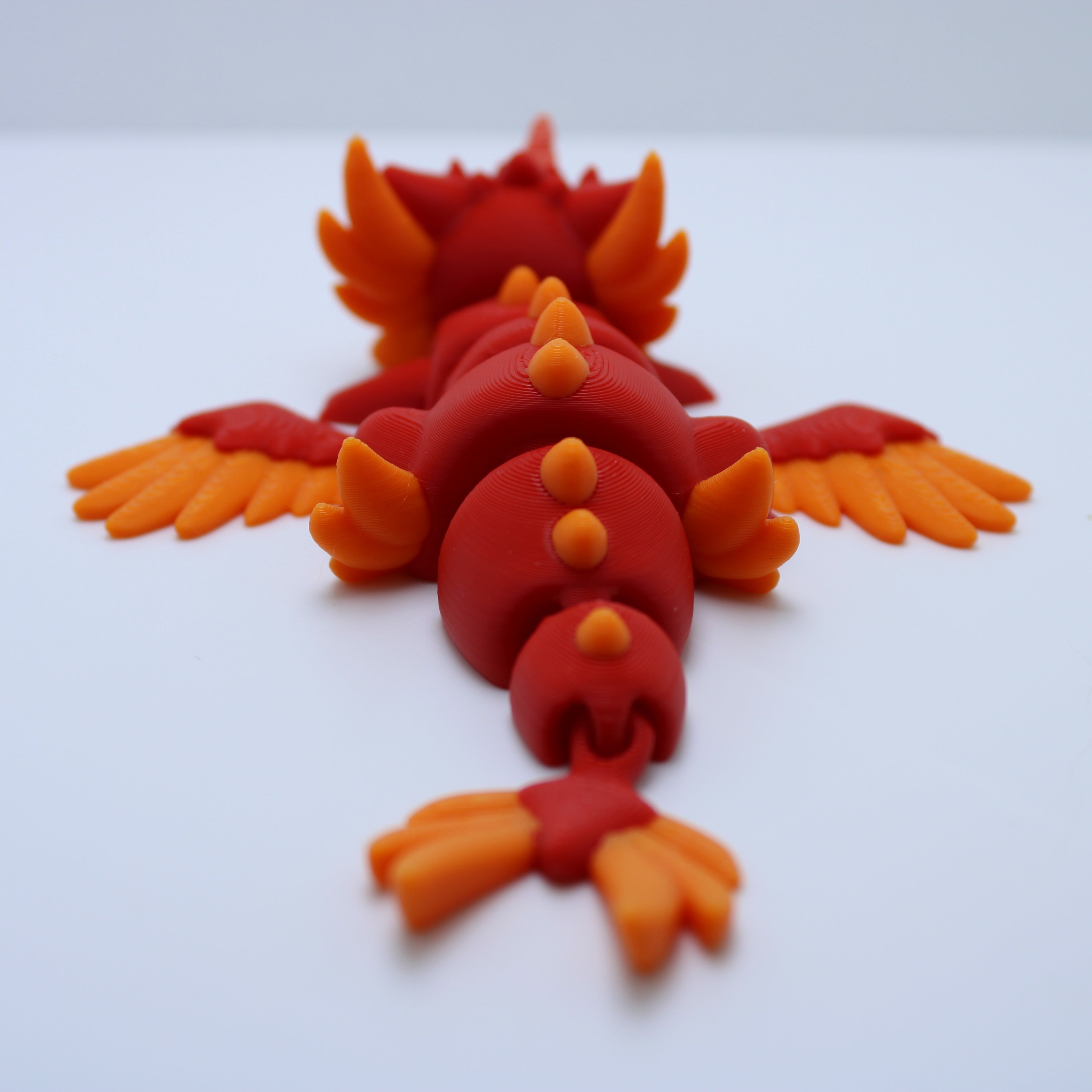 Elemental Dragons with Eggs - 3d printed desk companion