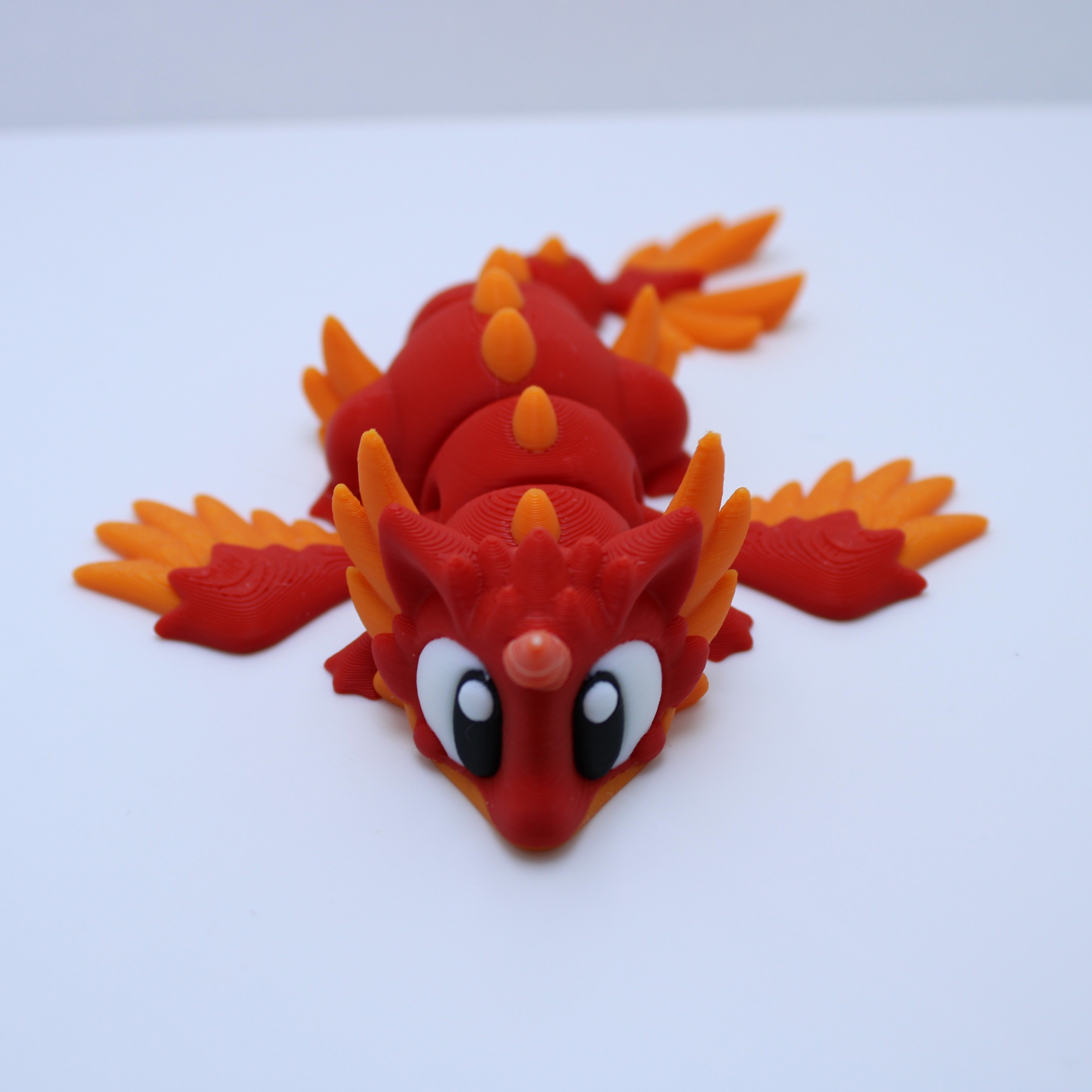 Elemental Dragons with Eggs - 3d printed desk companion