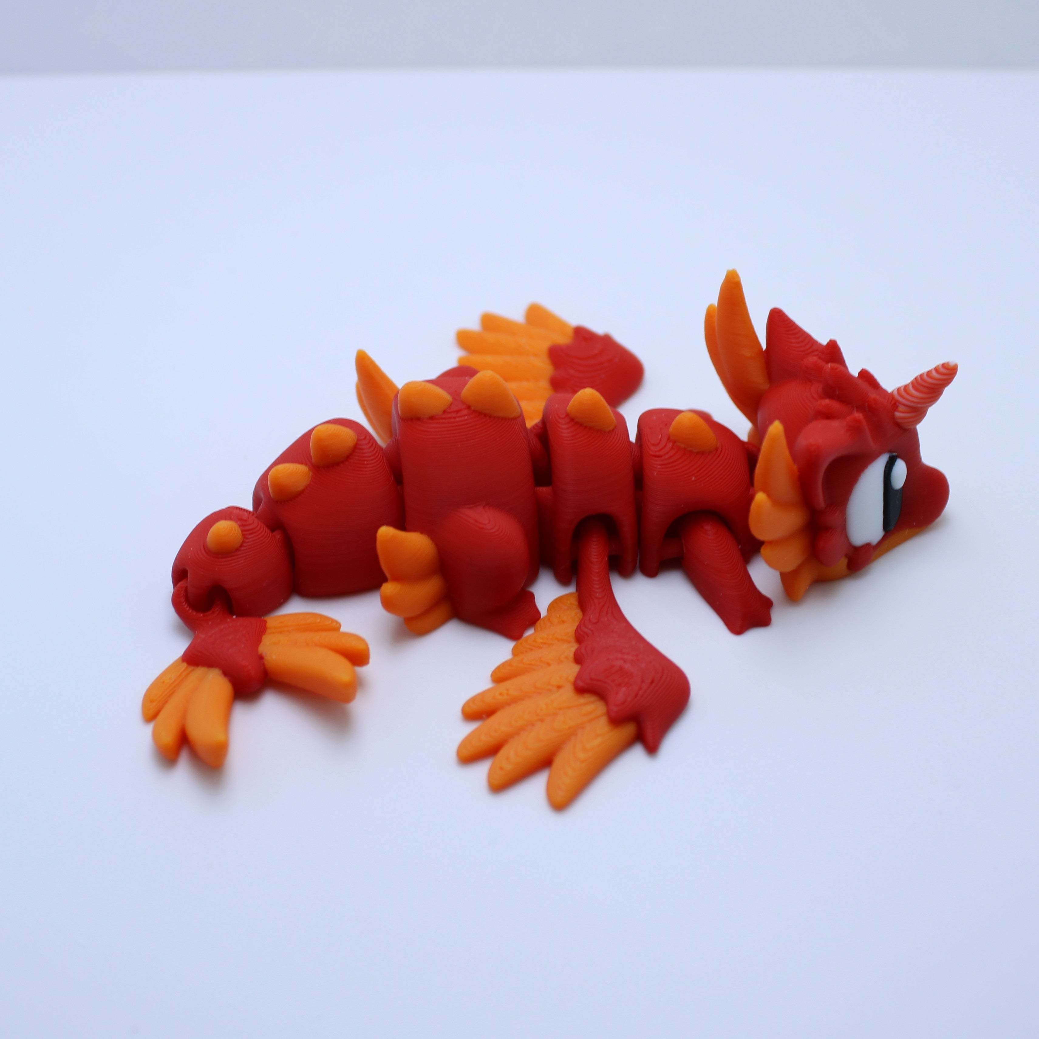 Elemental Dragons with Eggs - 3d printed desk companion