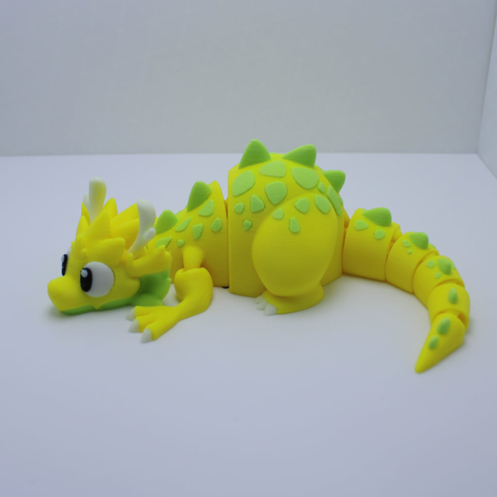 Sunshine Mini Dragon -3d Printed Desk Companion