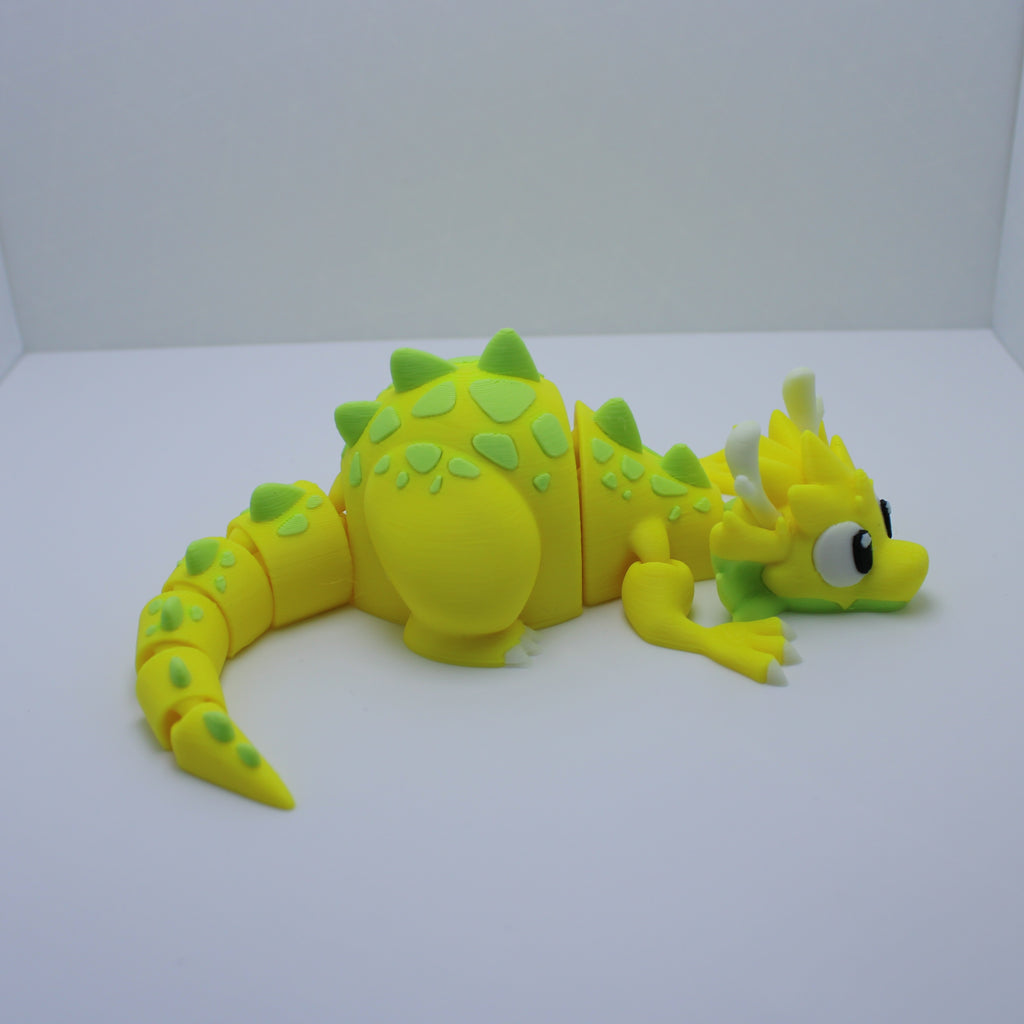 Sunshine Mini Dragon -3d Printed Desk Companion