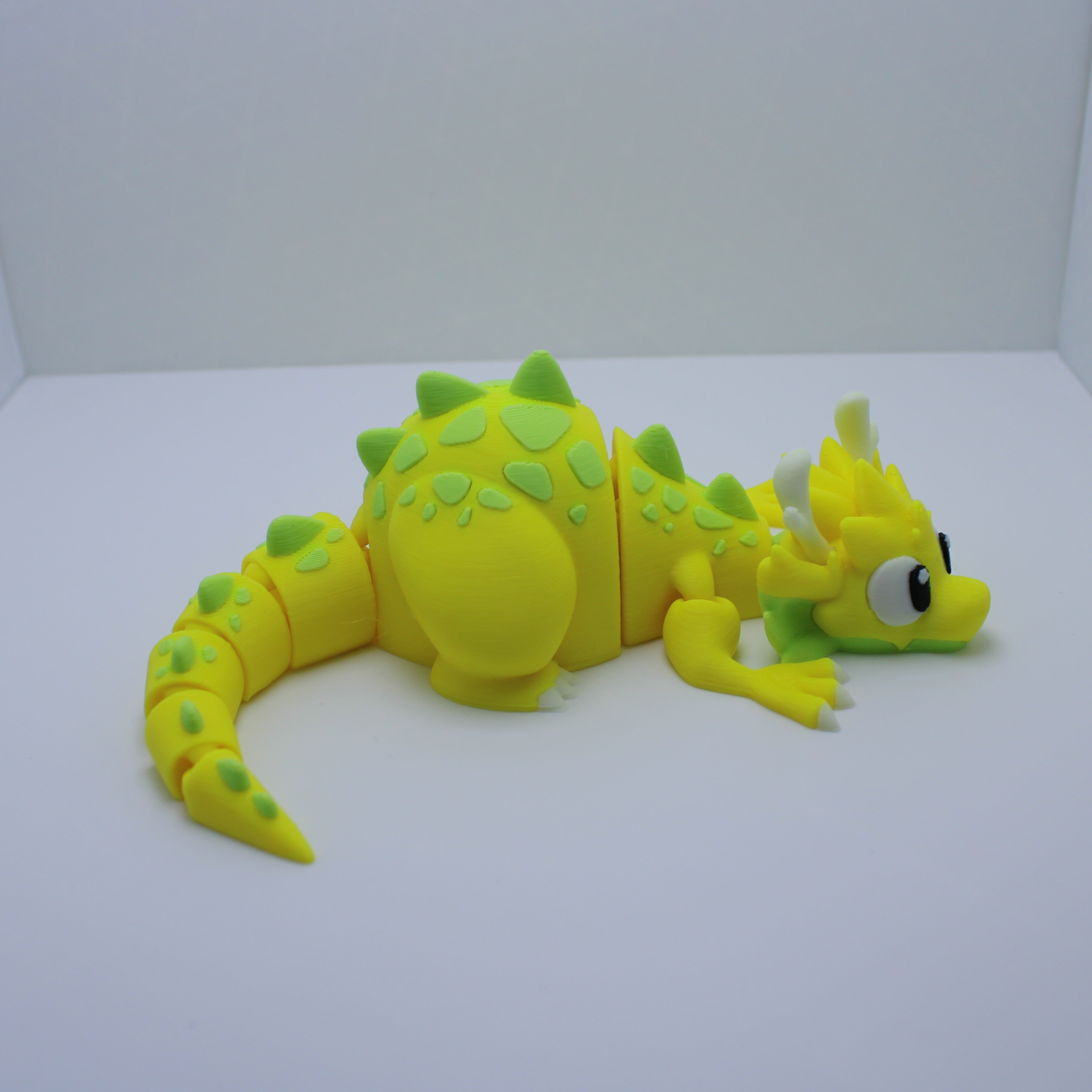 Sunshine Mini Dragon -3d Printed Desk Companion