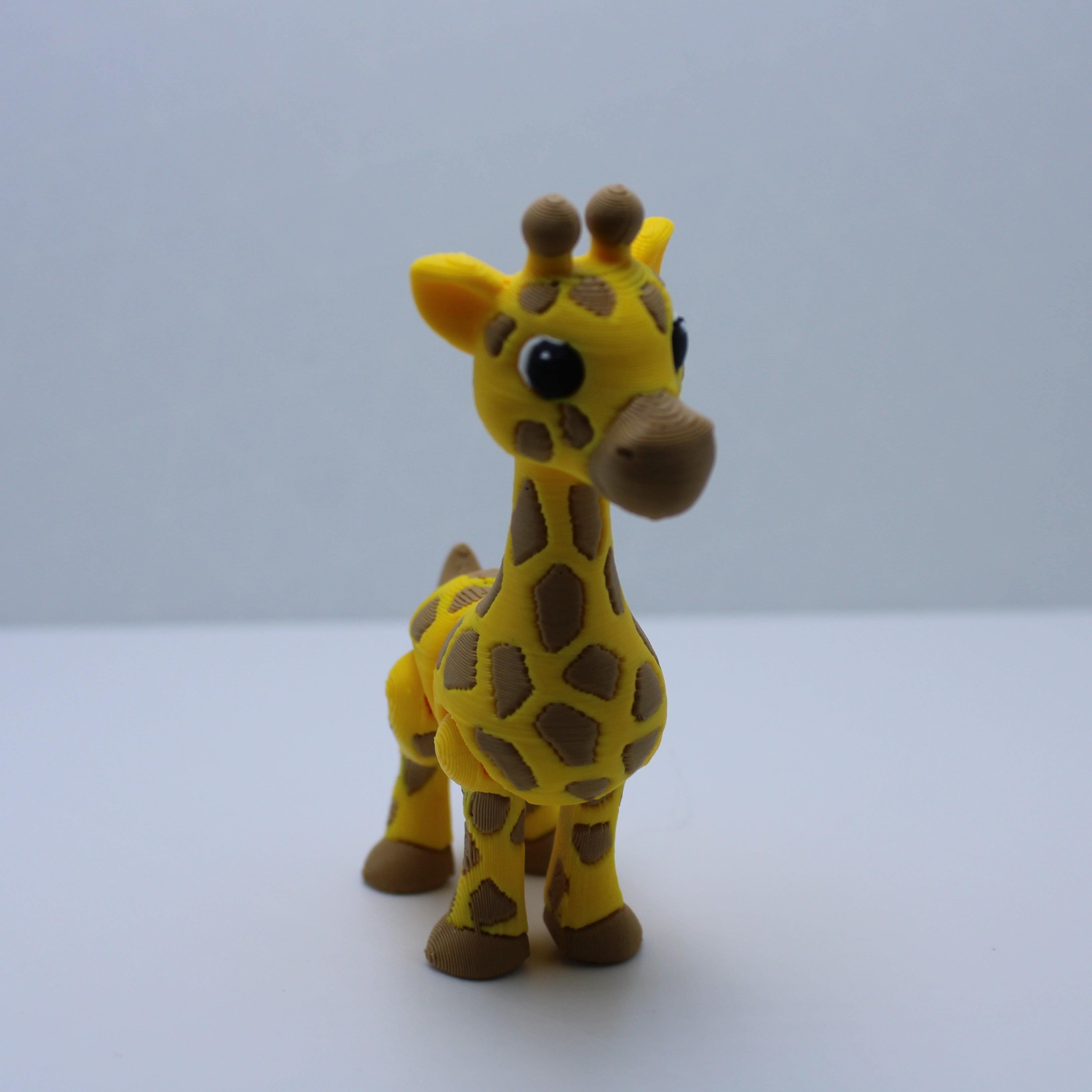 Gentle Giraffe Fidget -3d Printed Desk Buddy & Keychain