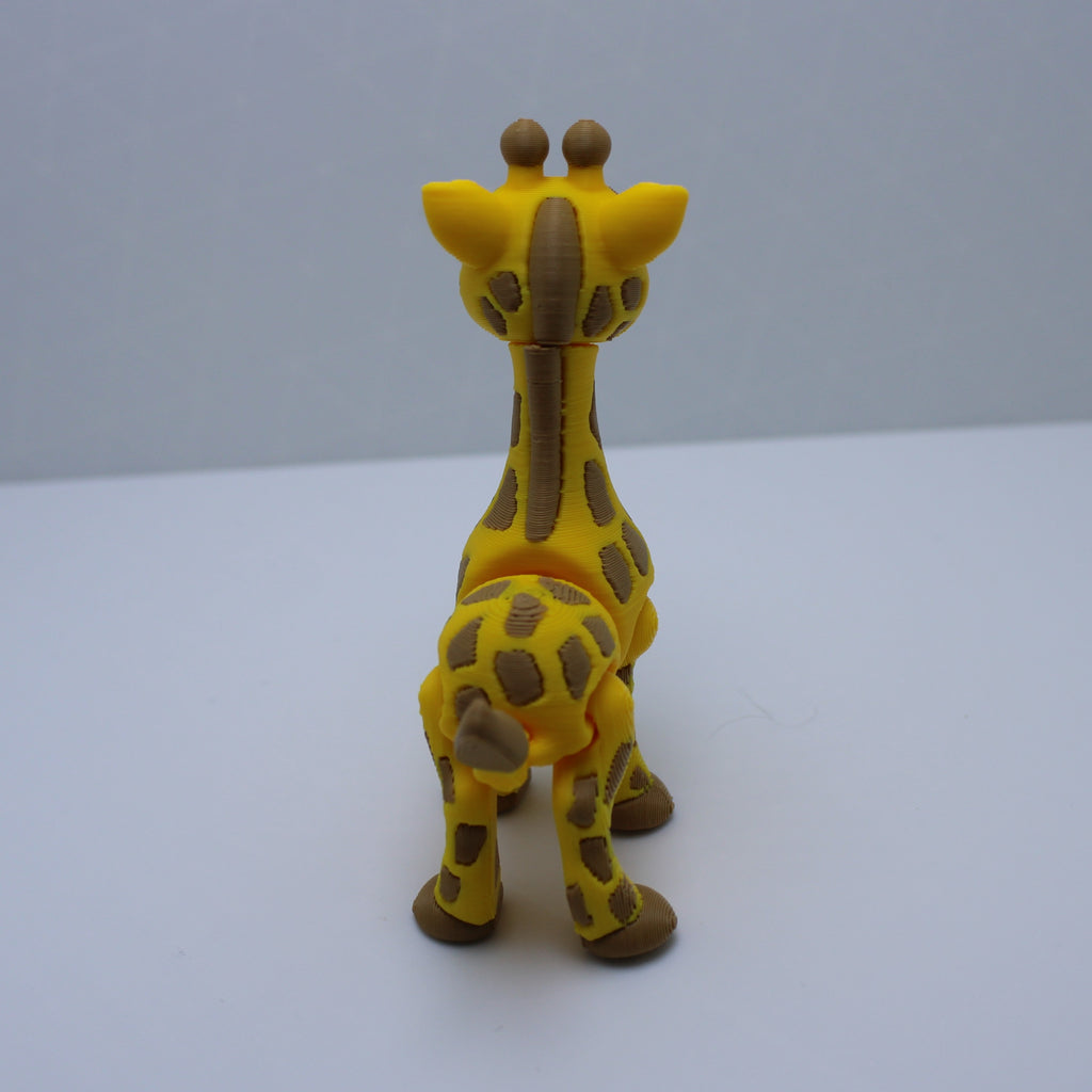 Gentle Giraffe Fidget -3d Printed Desk Buddy & Keychain