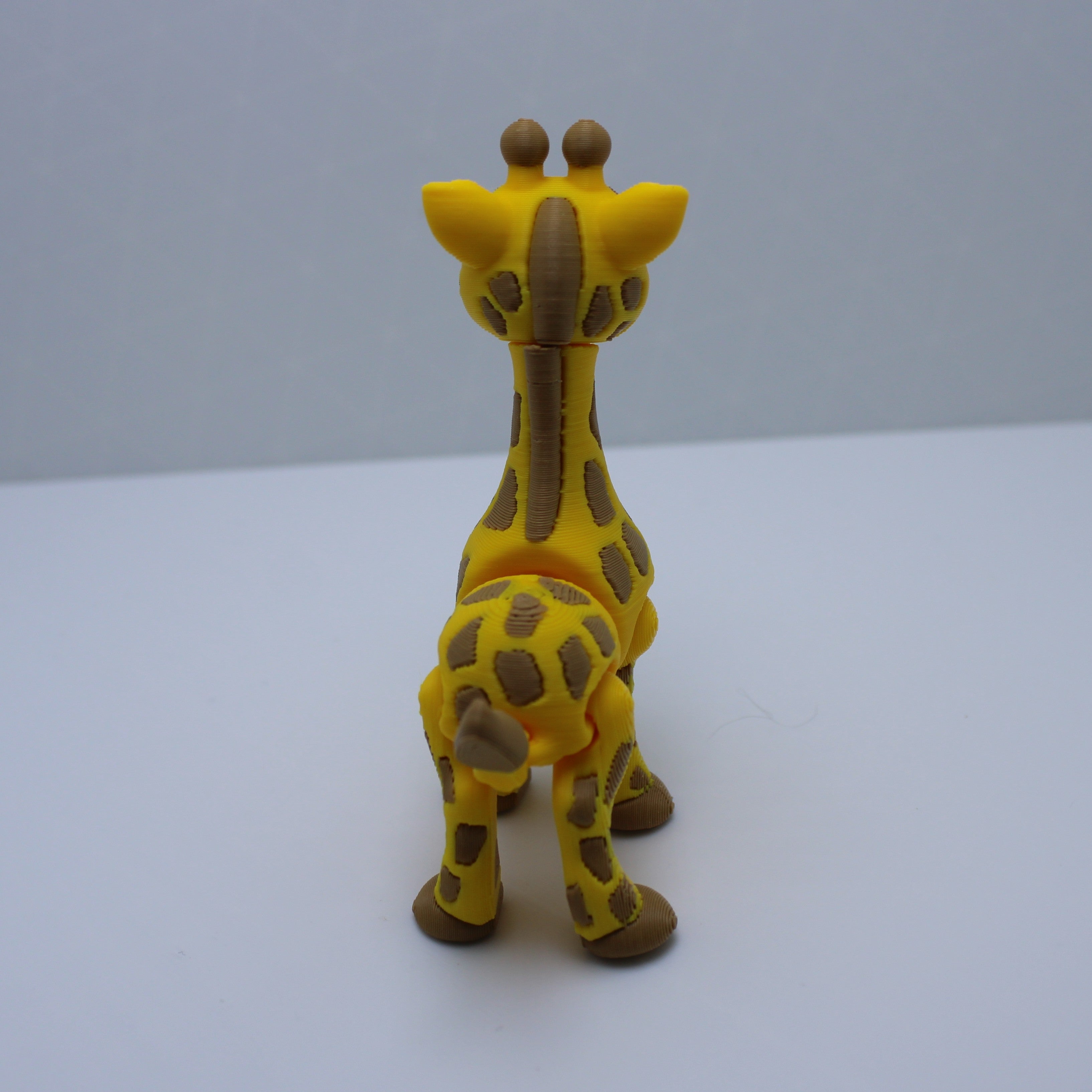 Gentle Giraffe Fidget -3d Printed Desk Buddy & Keychain