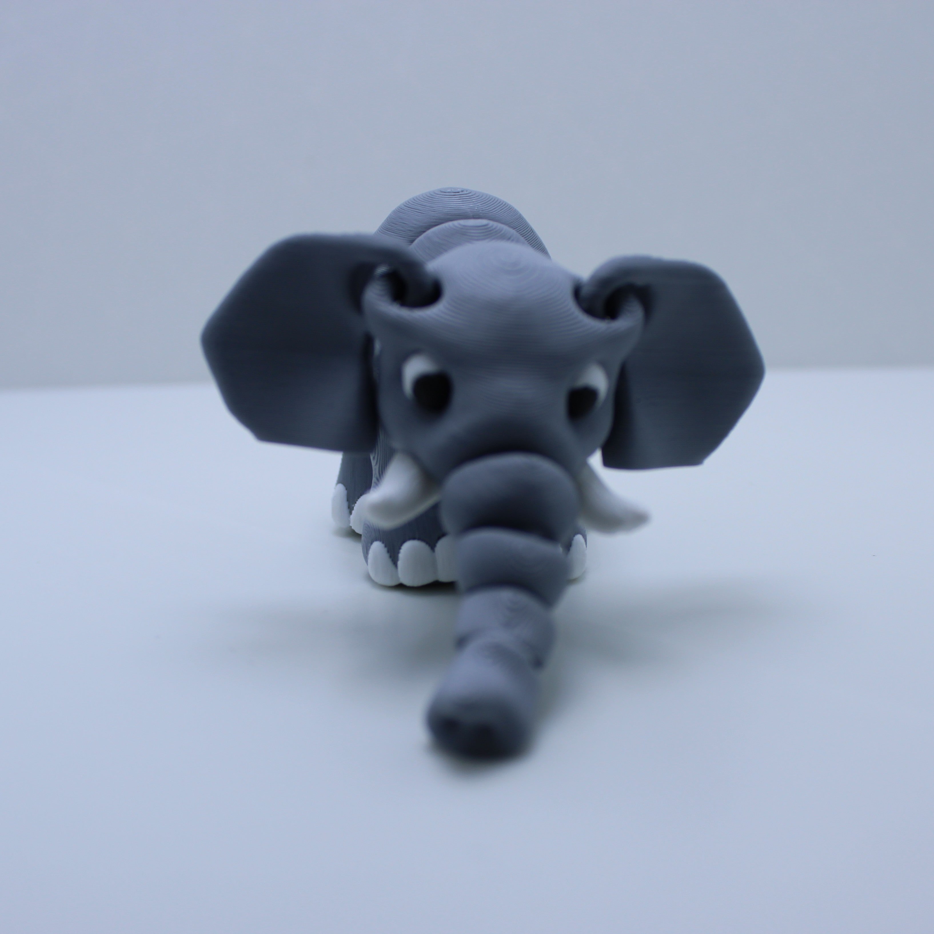 “Eleanor” the Elephant Fidget – 3d Printed Desk Buddy & Keychain