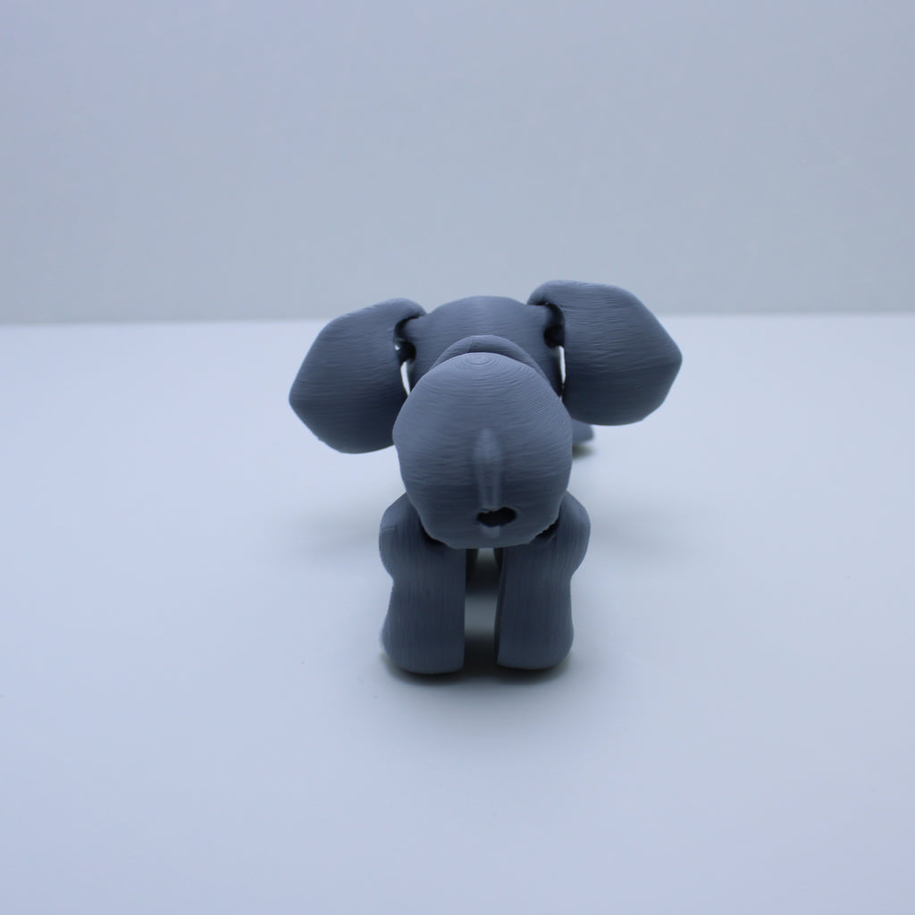 “Eleanor” the Elephant Fidget – 3d Printed Desk Buddy & Keychain