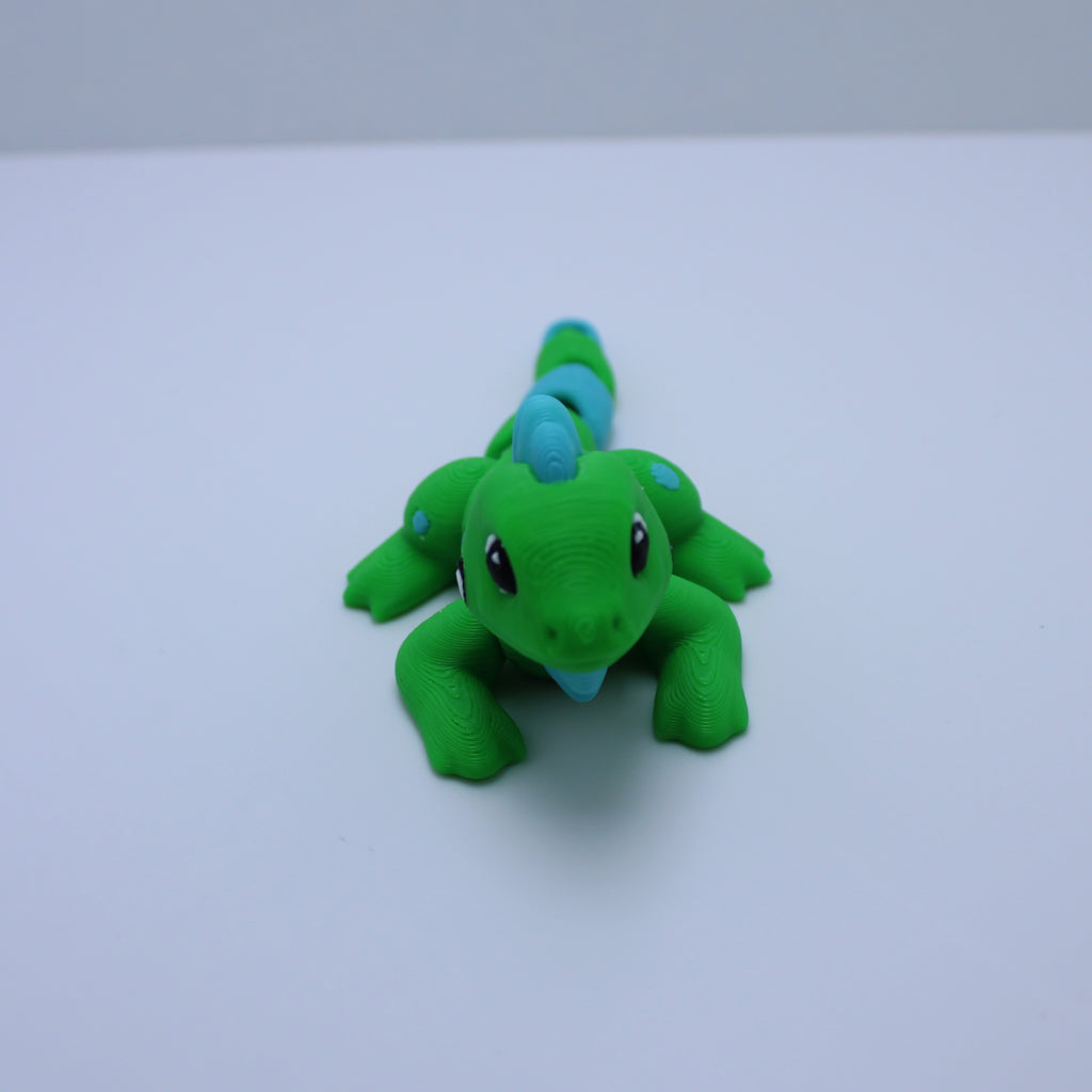 Irresistible Iguana Fidget –  3D Printed Desk Buddy & Keychain