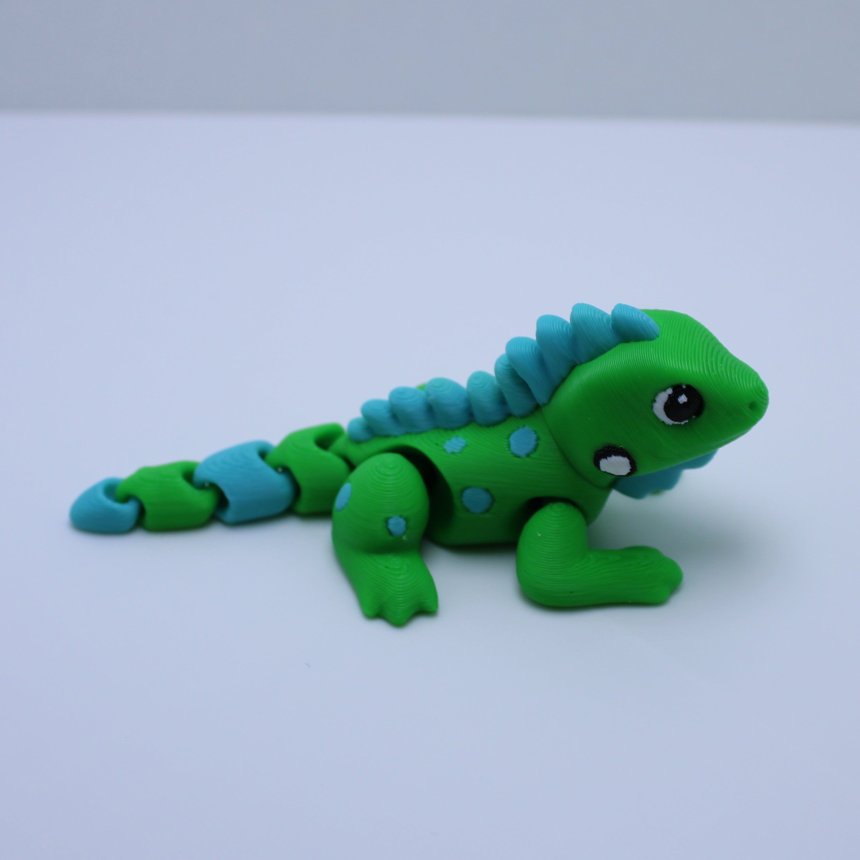 Irresistible Iguana Fidget –  3D Printed Desk Buddy & Keychain