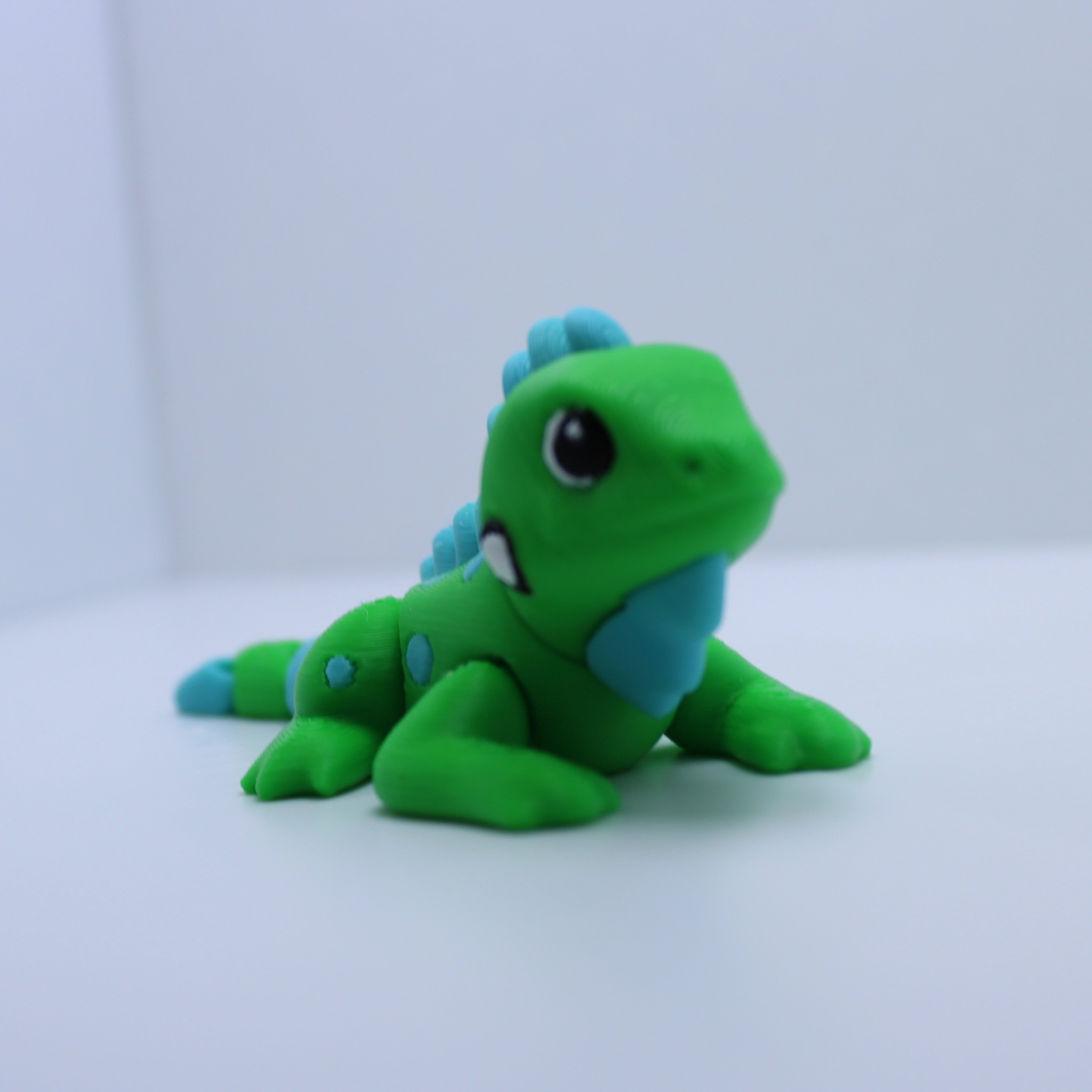 Irresistible Iguana Fidget –  3D Printed Desk Buddy & Keychain