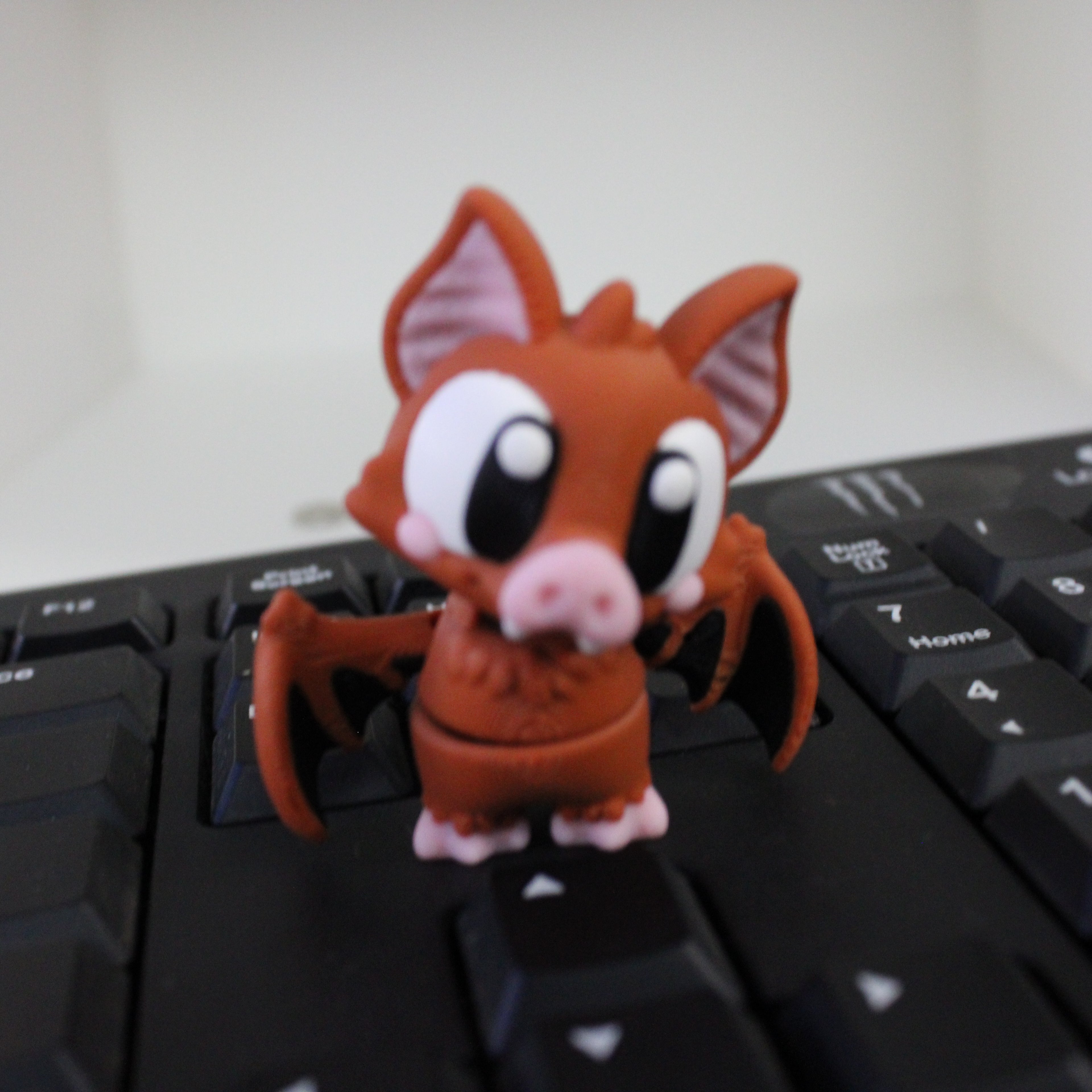 Vlad the Bat -3d printed desk buddy & keychain