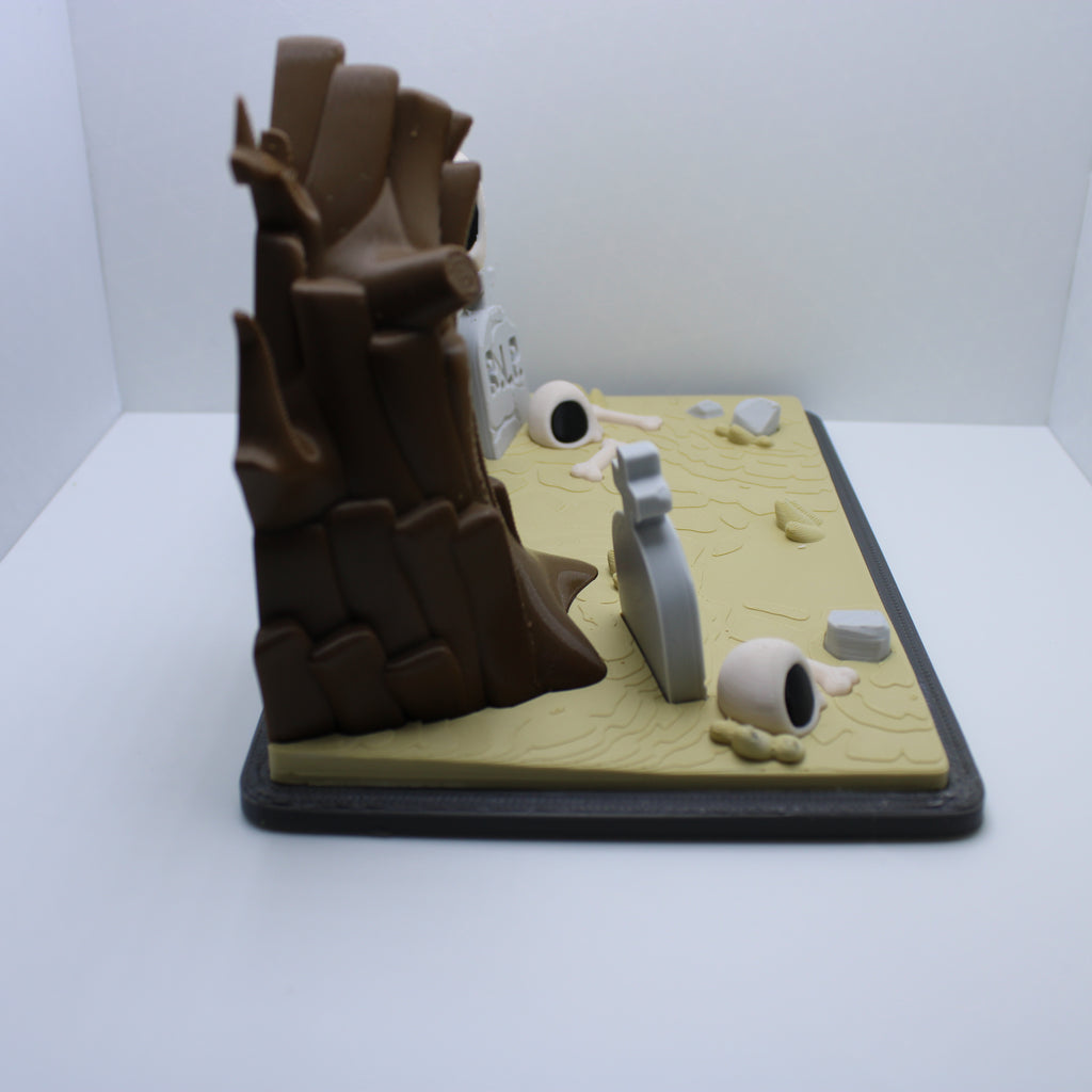 Graveyard Babies  -3d printed desk buddy (with or without display)