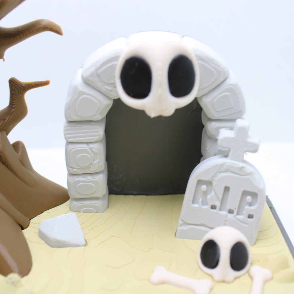 Graveyard Babies  -3d printed desk buddy (with or without display)
