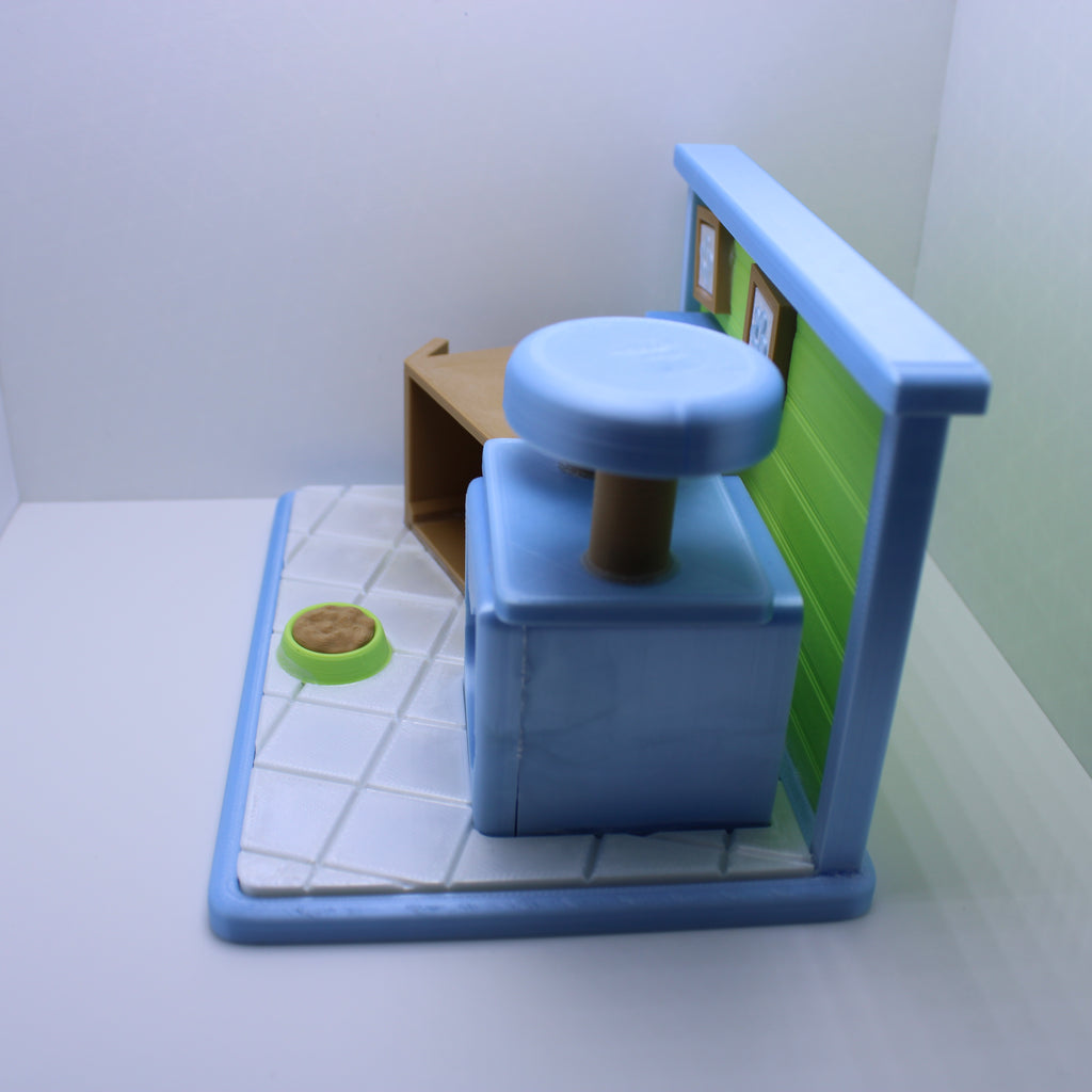 Kitty Corner Cat Tower -3d Printed Desk Companion (with or without kitties)