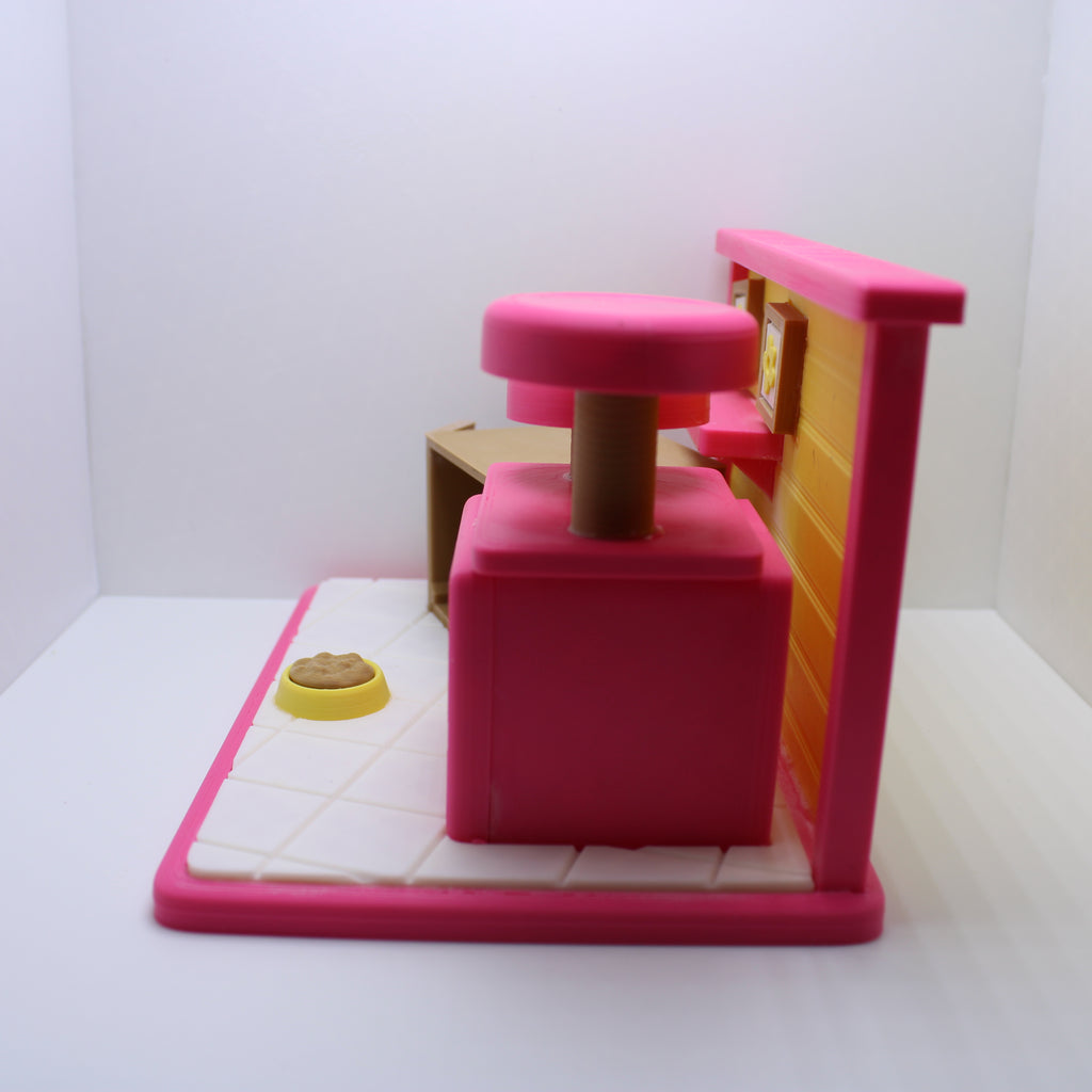 Kitty Corner Cat Tower -3d Printed Desk Companion (with or without kitties)