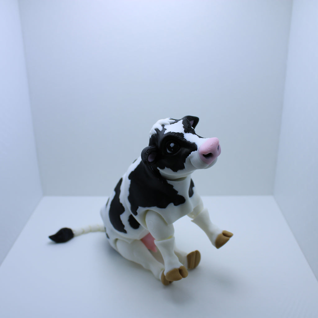 “Oreo” the Dairy Cow -3d Printed Desk Companion