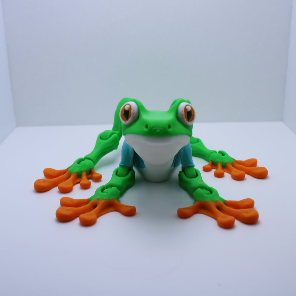 Magnetic Tree Frog – 3D Printed Fridge Buddy