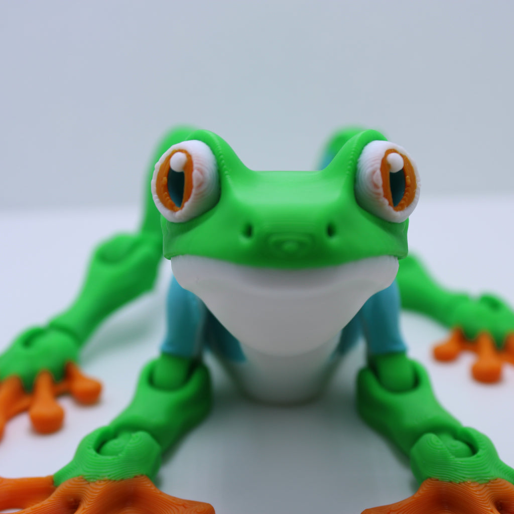 Magnetic Tree Frog – 3D Printed Fridge Buddy