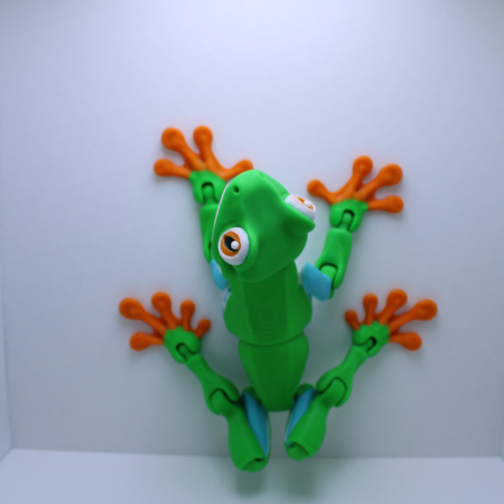 Magnetic Tree Frog – 3D Printed Fridge Buddy