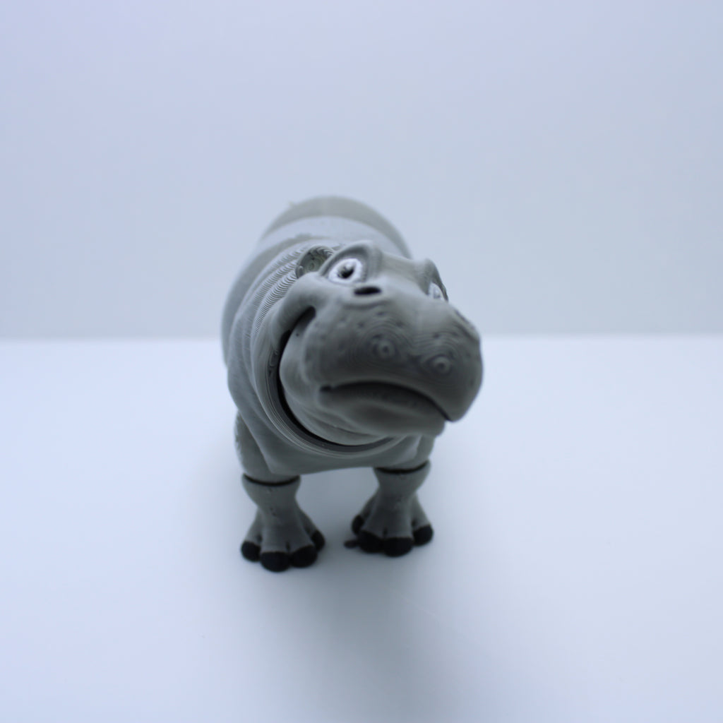 Helga the Hippo Fidget  – 3D Printed Desk Companion