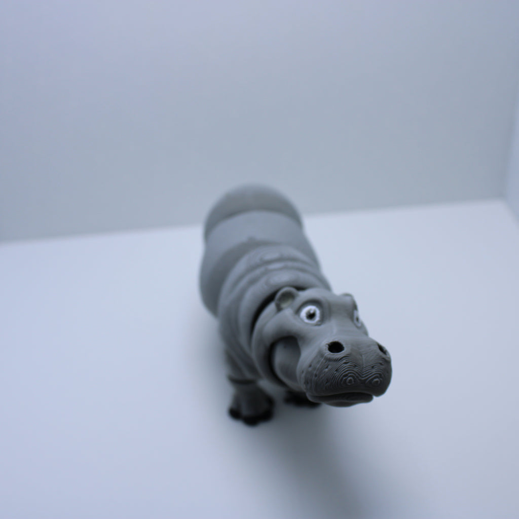 Helga the Hippo Fidget  – 3D Printed Desk Companion