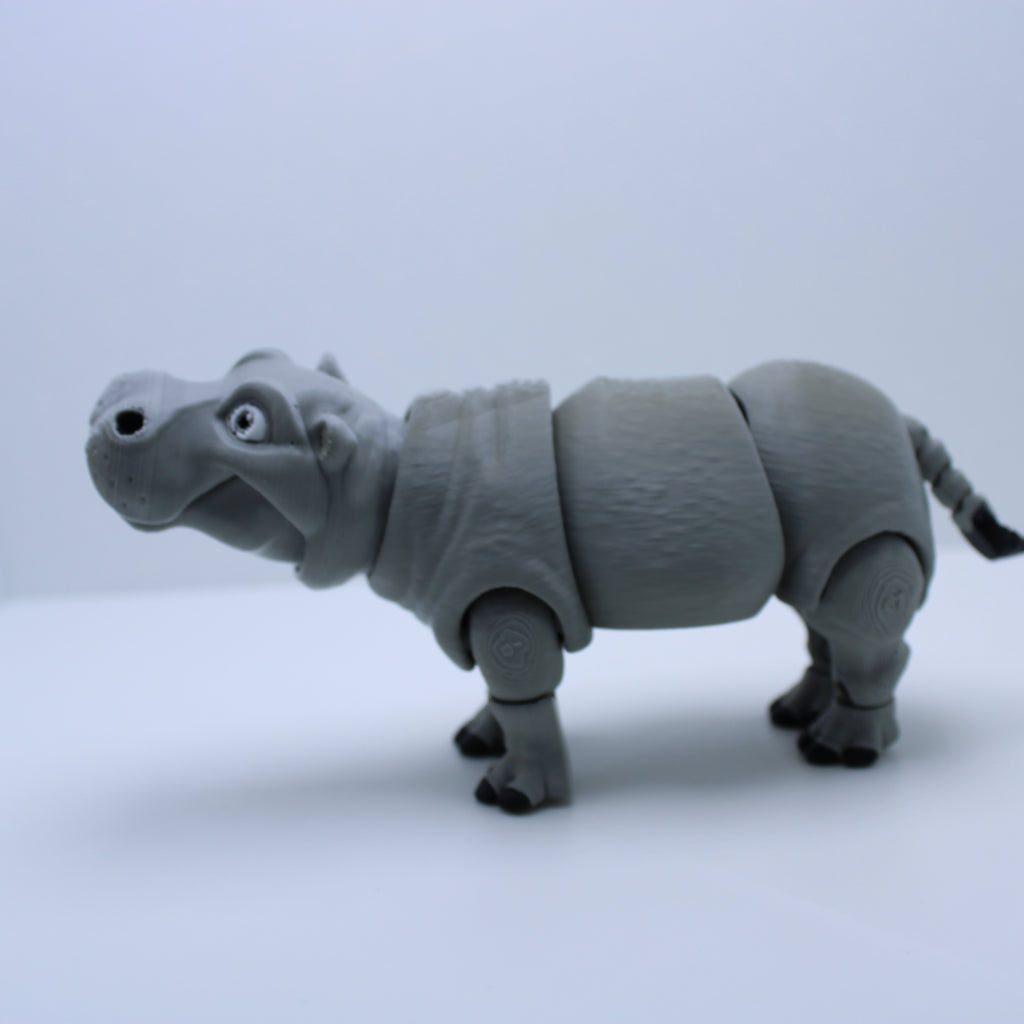 Helga the Hippo Fidget  – 3D Printed Desk Companion