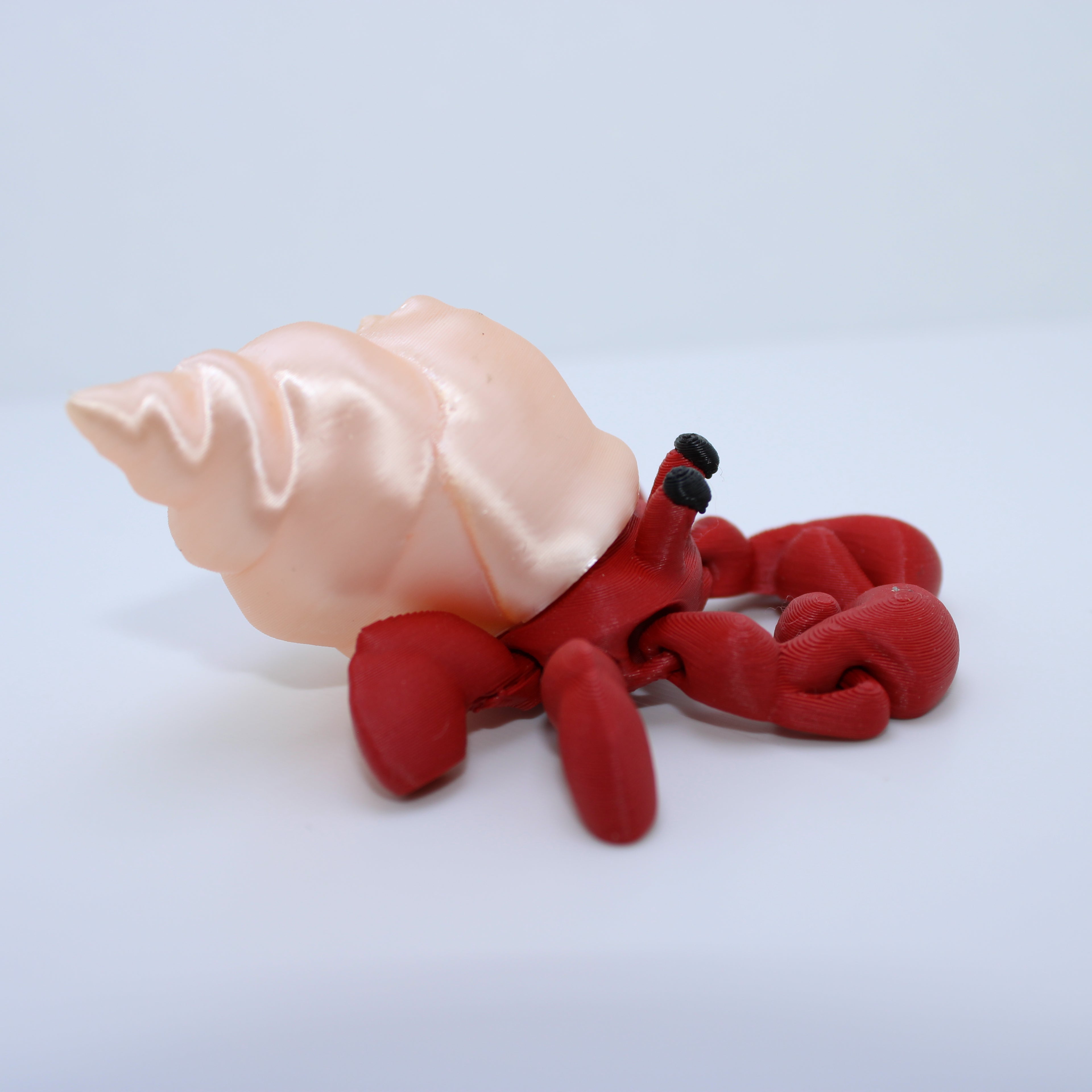 Hermit Crab Fidget-3d Printed Desk Buddy & Keychain
