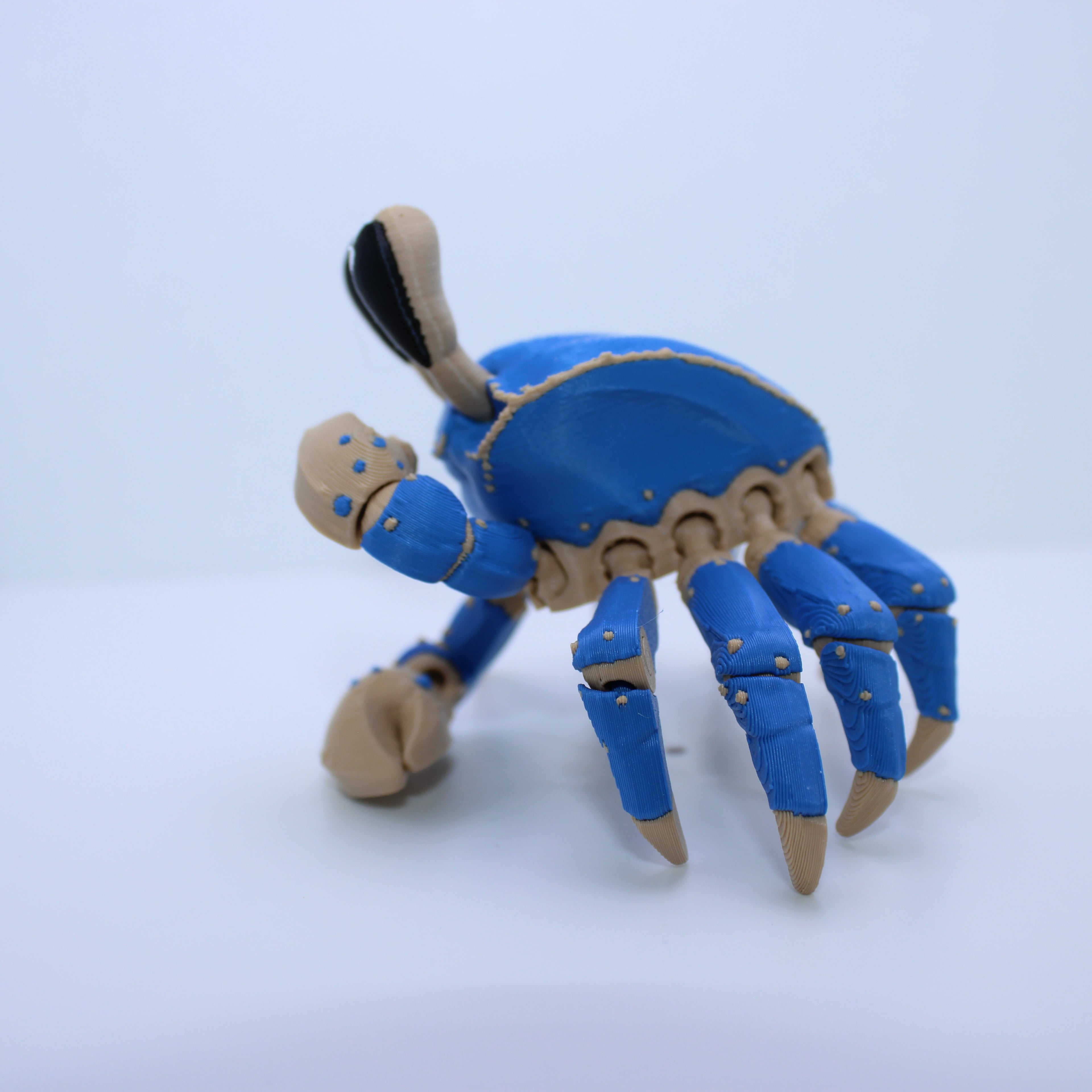 “Gus” the Ghost Crab-3d Printed Desk Companion