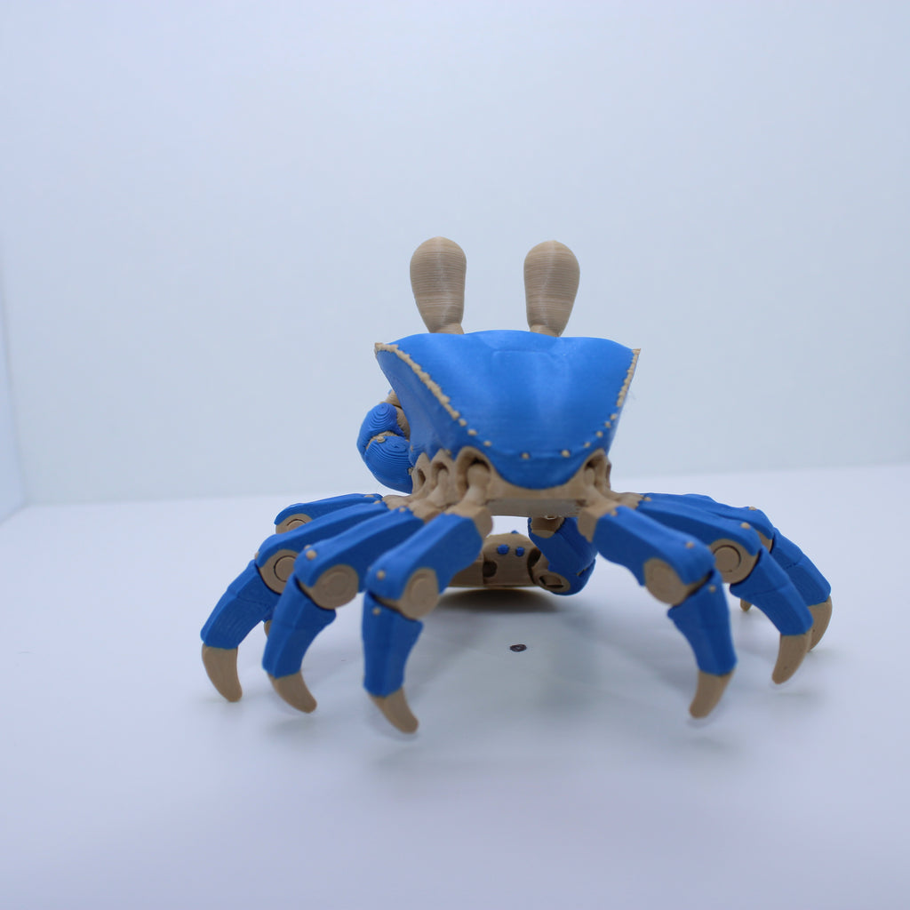 “Gus” the Ghost Crab-3d Printed Desk Companion