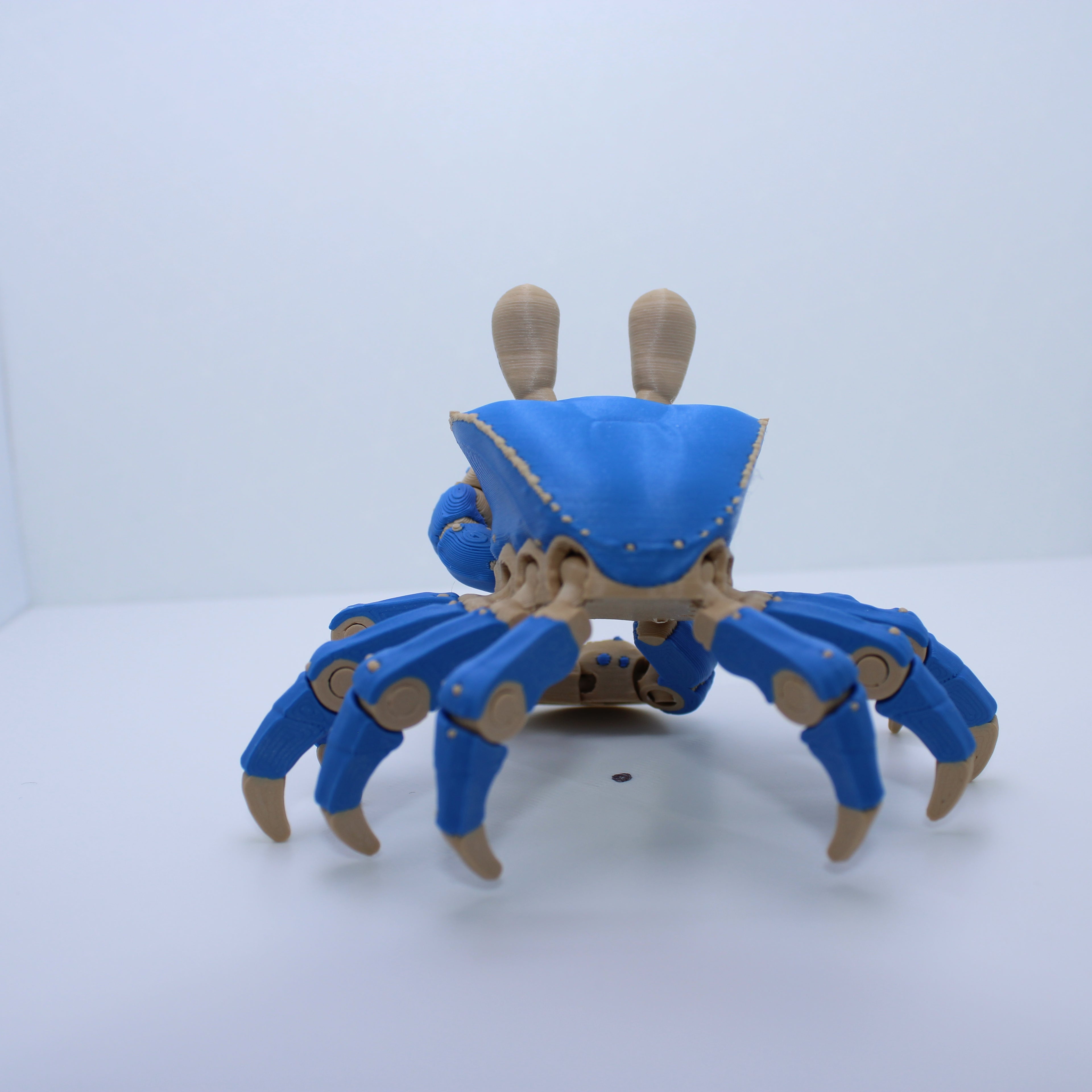 “Gus” the Ghost Crab-3d Printed Desk Companion