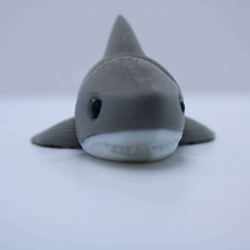 “Chaotic Chomper" Shark Fidgets -3d Printed Desk Buddies & Keychains (variations available)