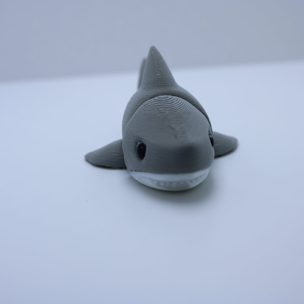 “Chaotic Chomper" Shark Fidgets -3d Printed Desk Buddies & Keychains (variations available)