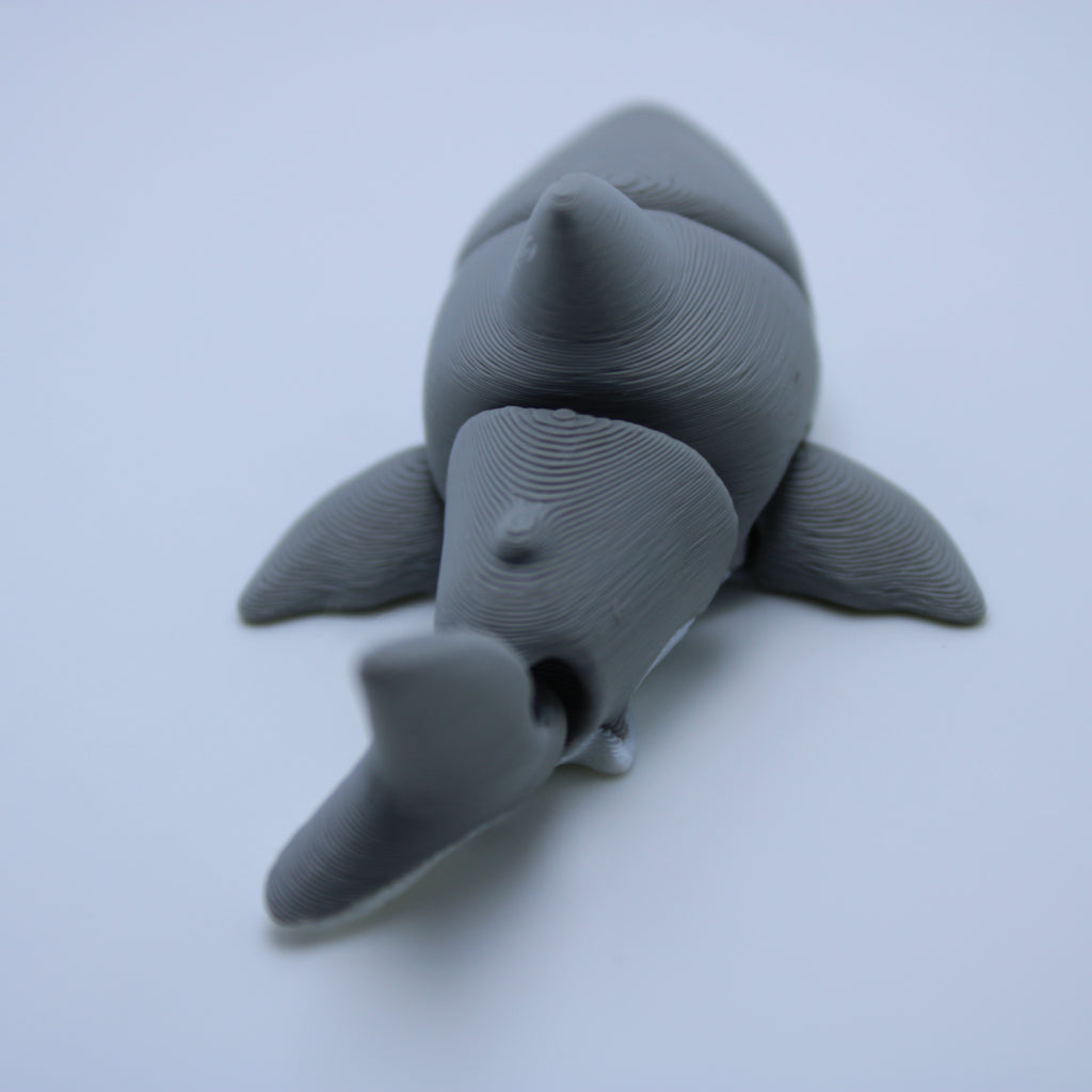 “Chaotic Chomper" Shark Fidgets -3d Printed Desk Buddies & Keychains (variations available)