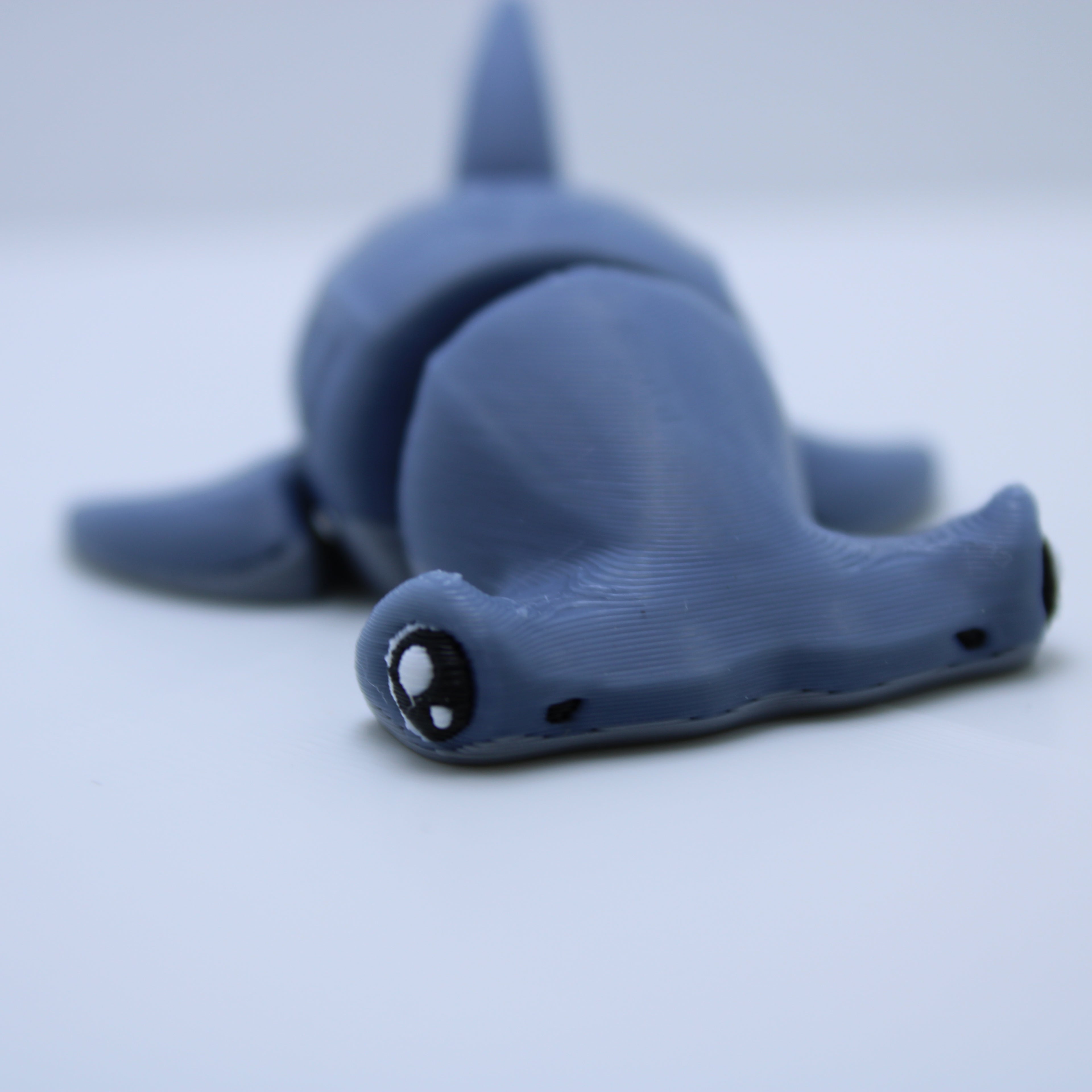 “Chaotic Chomper" Shark Fidgets -3d Printed Desk Buddies & Keychains (variations available)