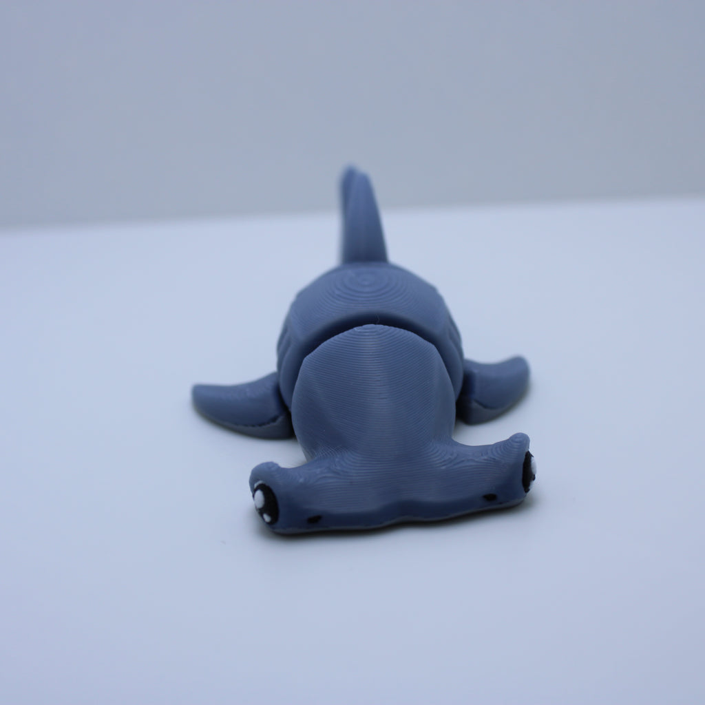 “Chaotic Chomper" Shark Fidgets -3d Printed Desk Buddies & Keychains (variations available)