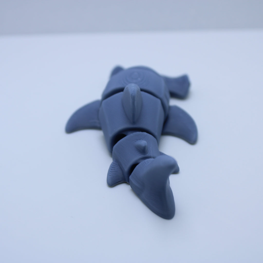 “Chaotic Chomper" Shark Fidgets -3d Printed Desk Buddies & Keychains (variations available)