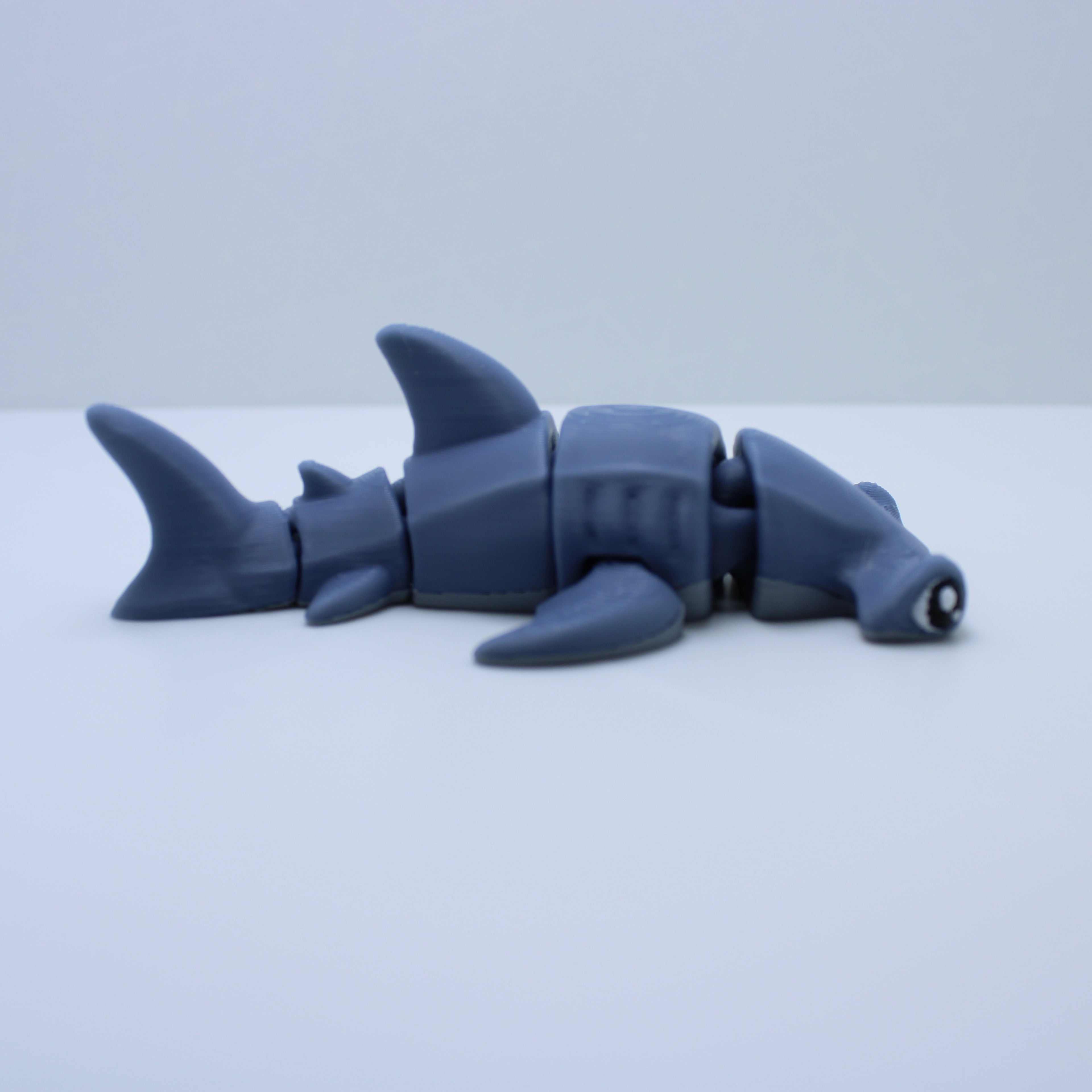 “Chaotic Chomper" Shark Fidgets -3d Printed Desk Buddies & Keychains (variations available)