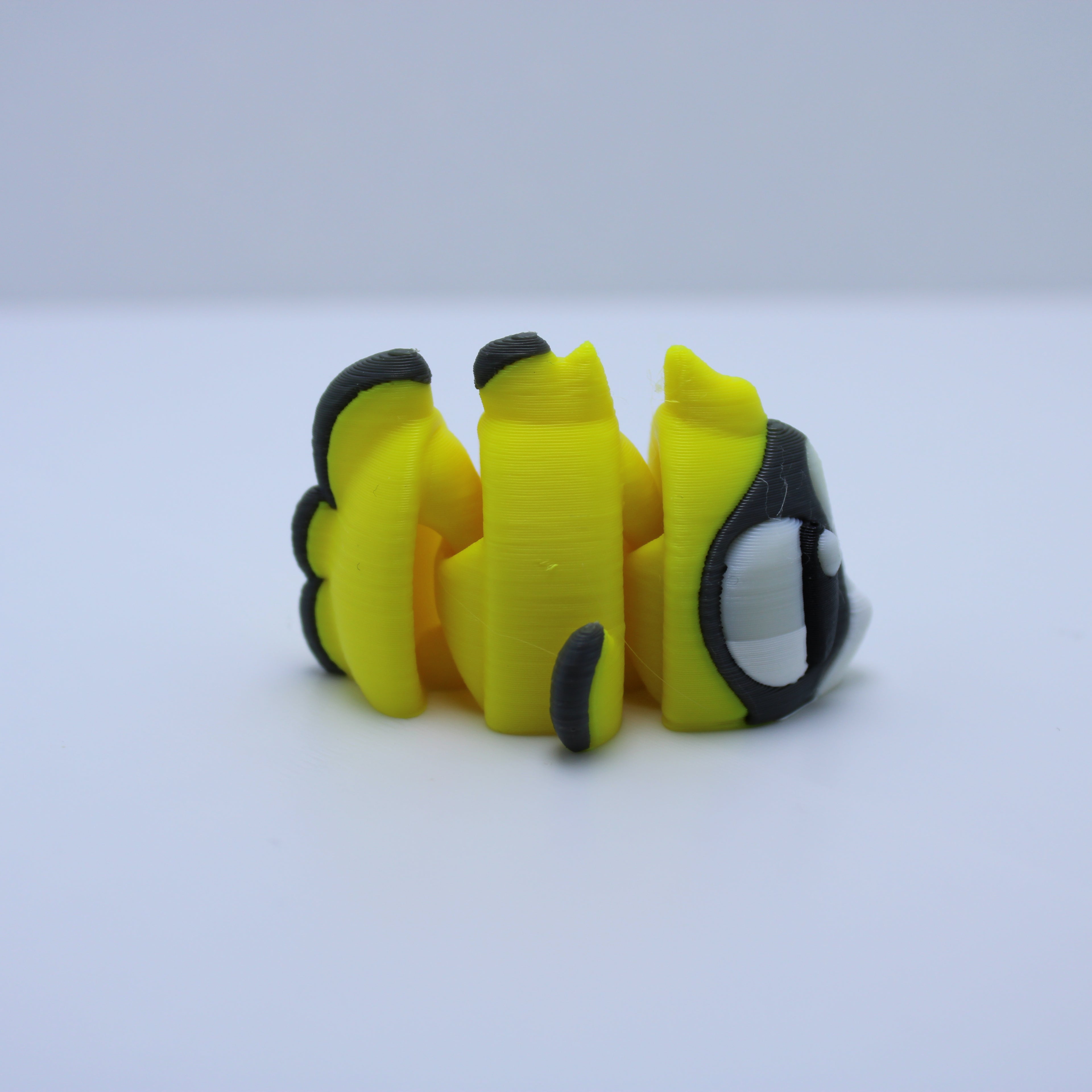 “Testy” the yellow Tang fish-3d printed desk buddy & keychain
