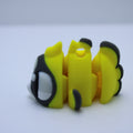 “Testy” the yellow Tang fish-3d printed desk buddy & keychain