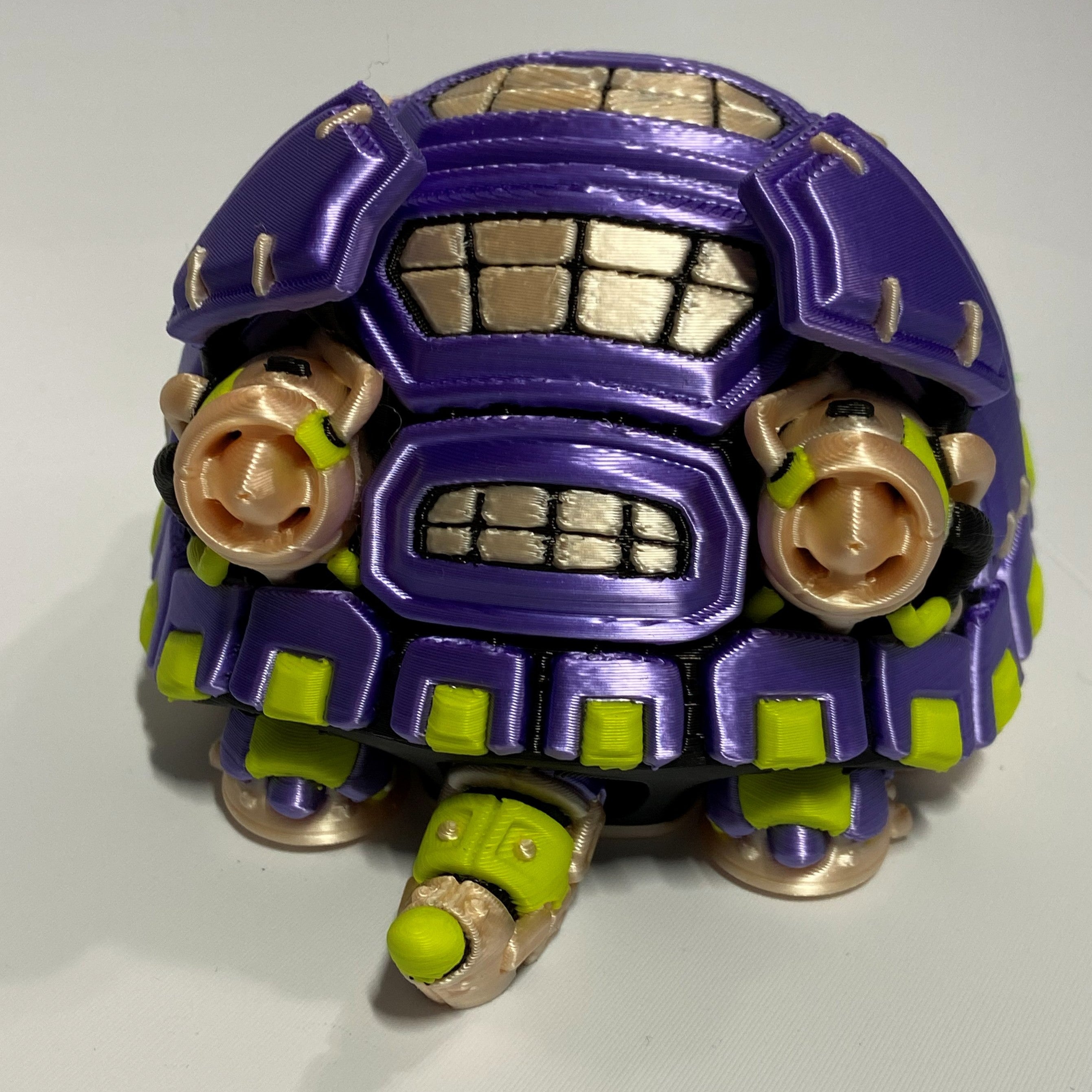“Tilly” the shy Robotic Tortoise Fidget- 3d Printed Desk Companion