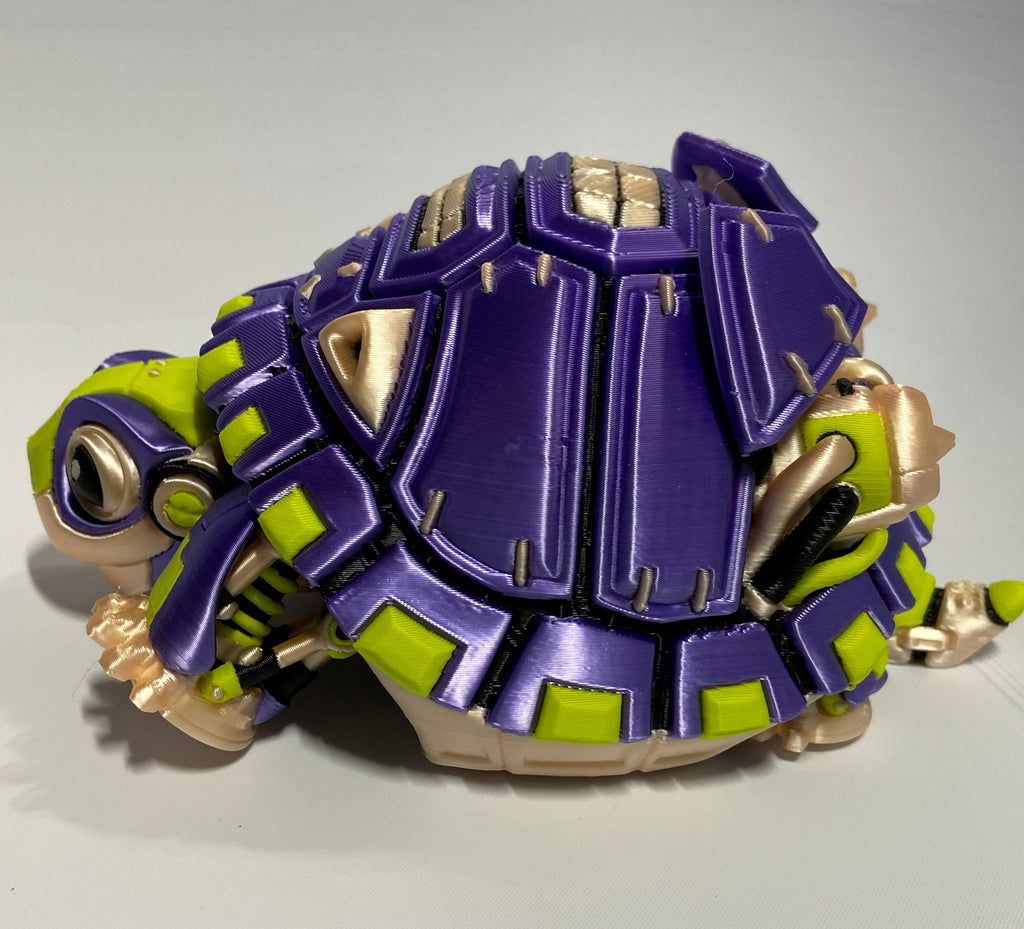 Robotic Tortoise Figurine
