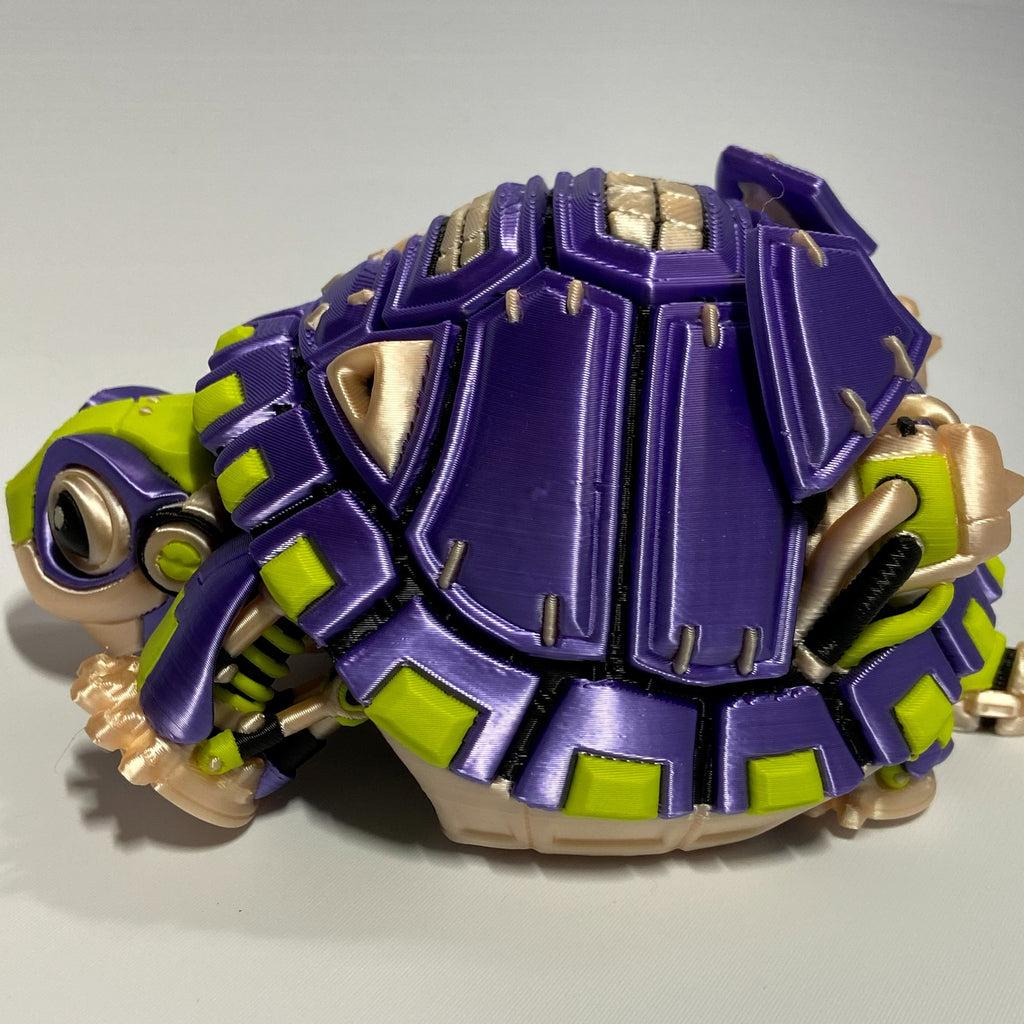 “Tilly” the shy Robotic Tortoise Fidget- 3d Printed Desk Companion